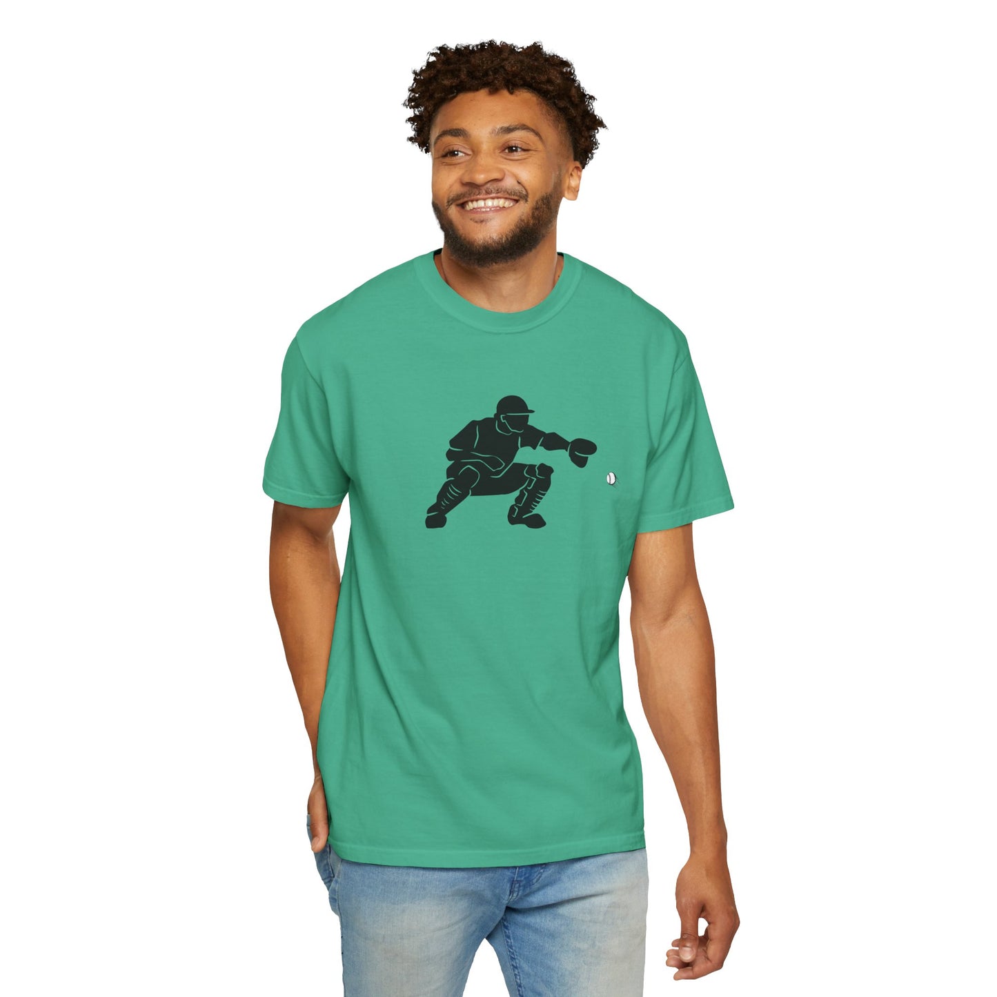 Stylish Unisex Baseball Catcher T-Shirt with Catcher Design, Sports Tee, Baseball Fan Gift, Athletic Apparel, Gift for Him/Her