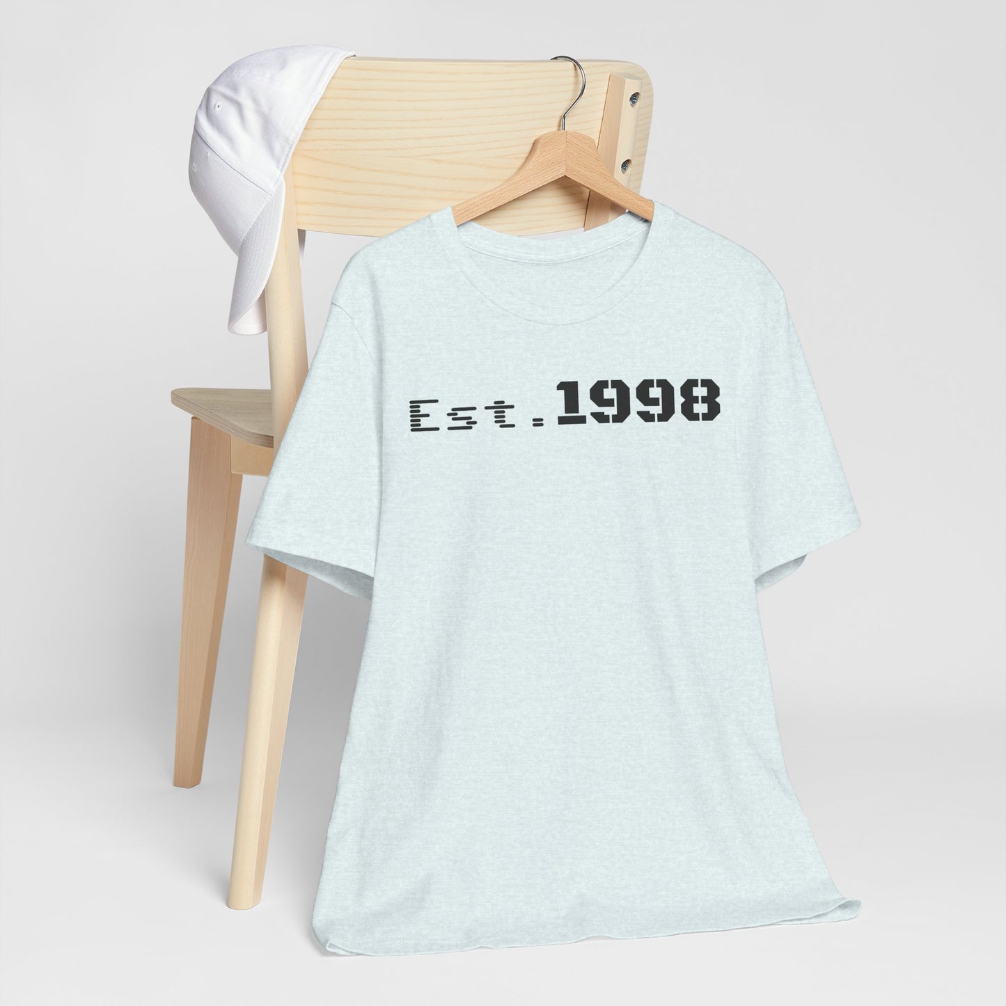Vintage Est. 1998 Tee - Retro Unisex Shirt for Birthdays, Gifts, Everyday Wear, Casual Style, Nostalgia