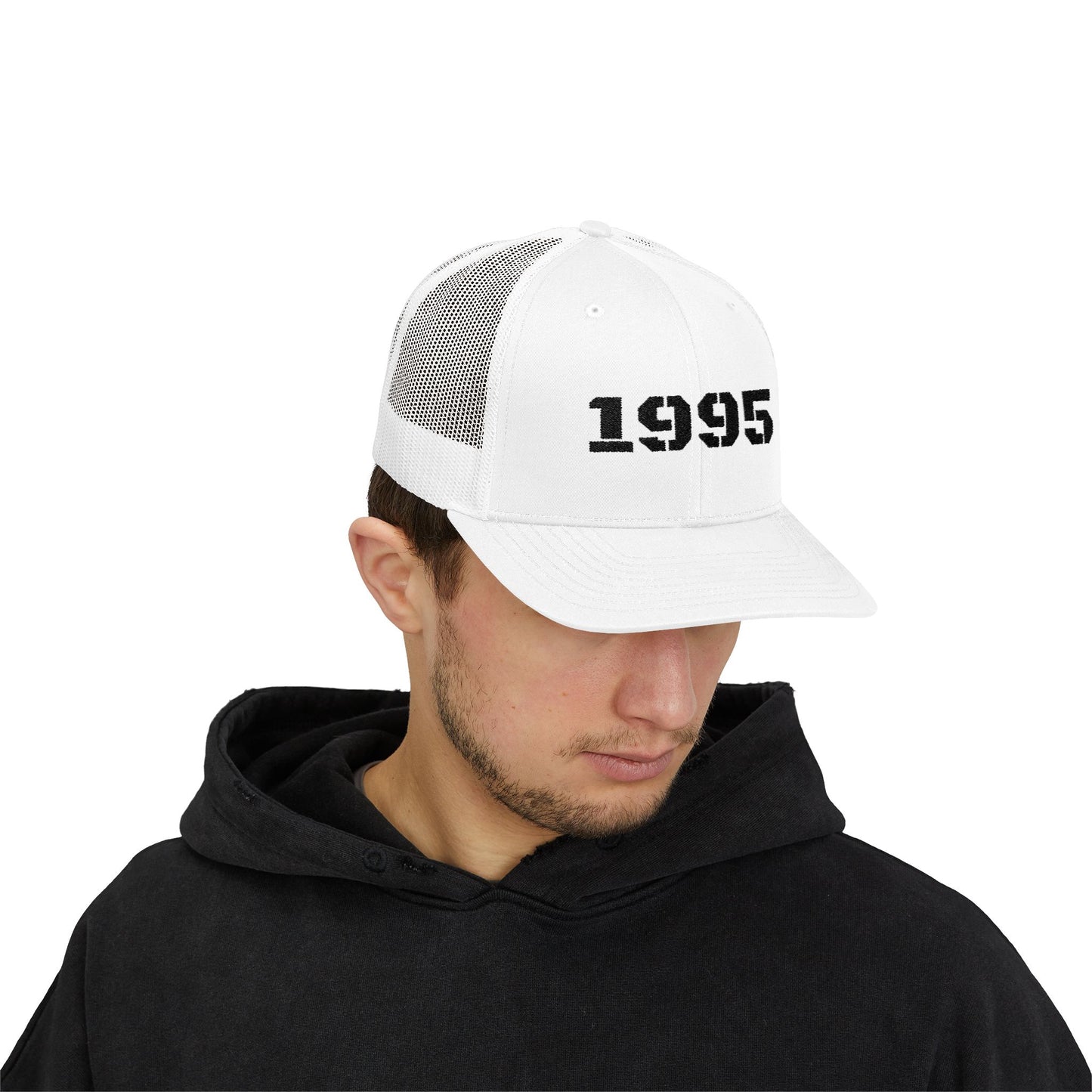 1995 Snapback Trucker Cap, Retro Cap, Vintage Style Hat, Birthday Gift, Casual Wear, 90s Fashion, Unisex Headwear