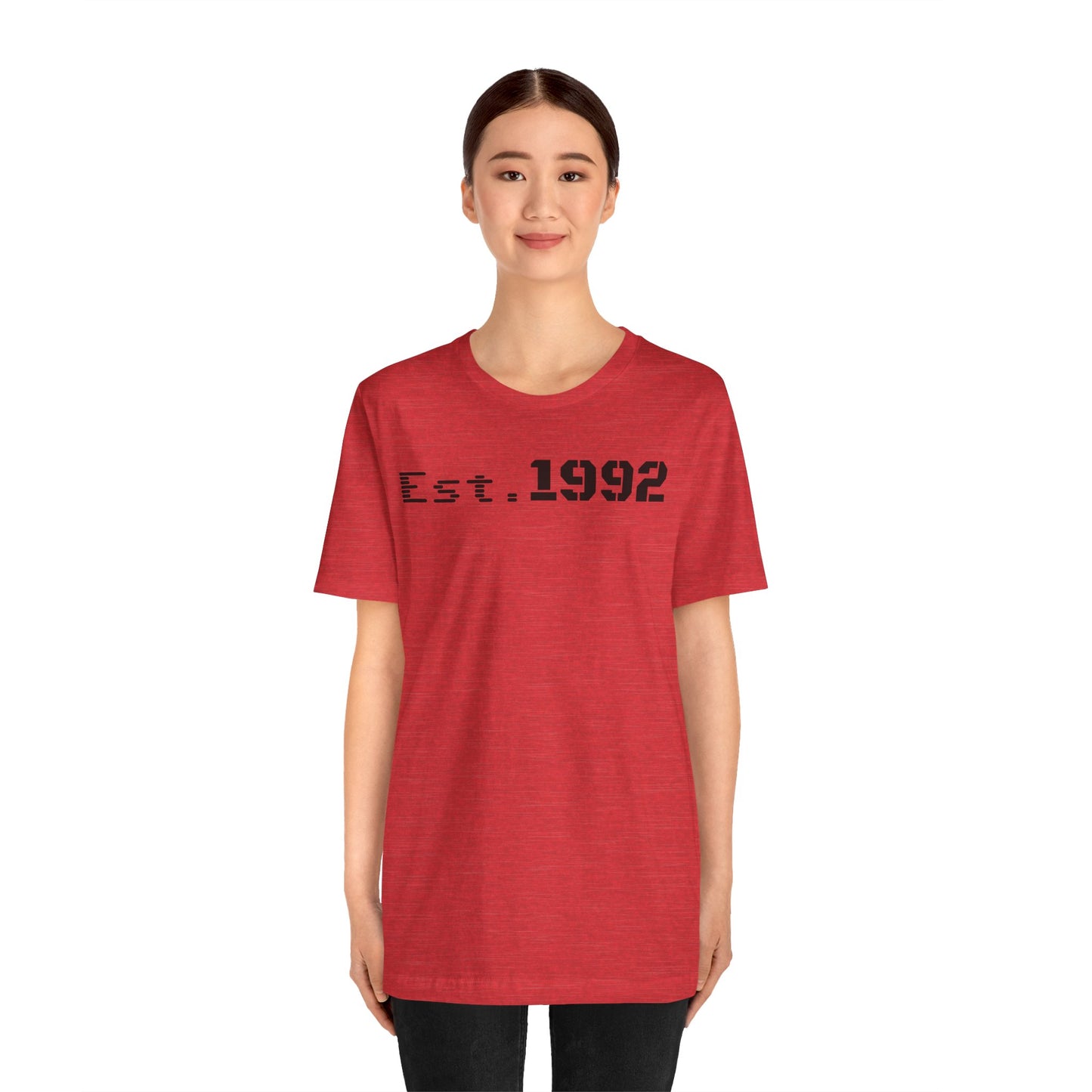 Est. 1992 Unisex Jersey Tee - Retro Birthday Gift, Casual Wear, Cool Vintage T-Shirt, Gift for Him, Gift for Her