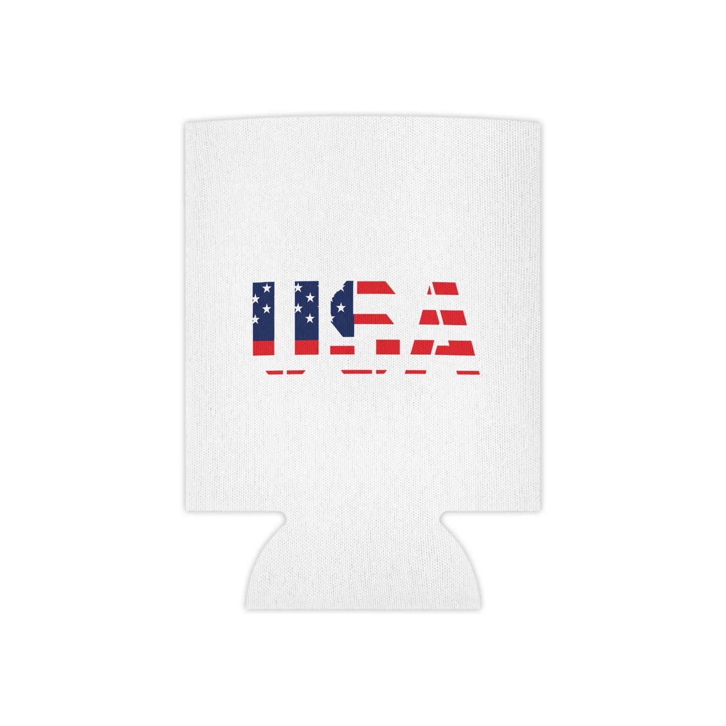 USA Flag Can Cooler - Perfect for BBQs, Independence Day, Tailgating, Memorial Day, Housewarming