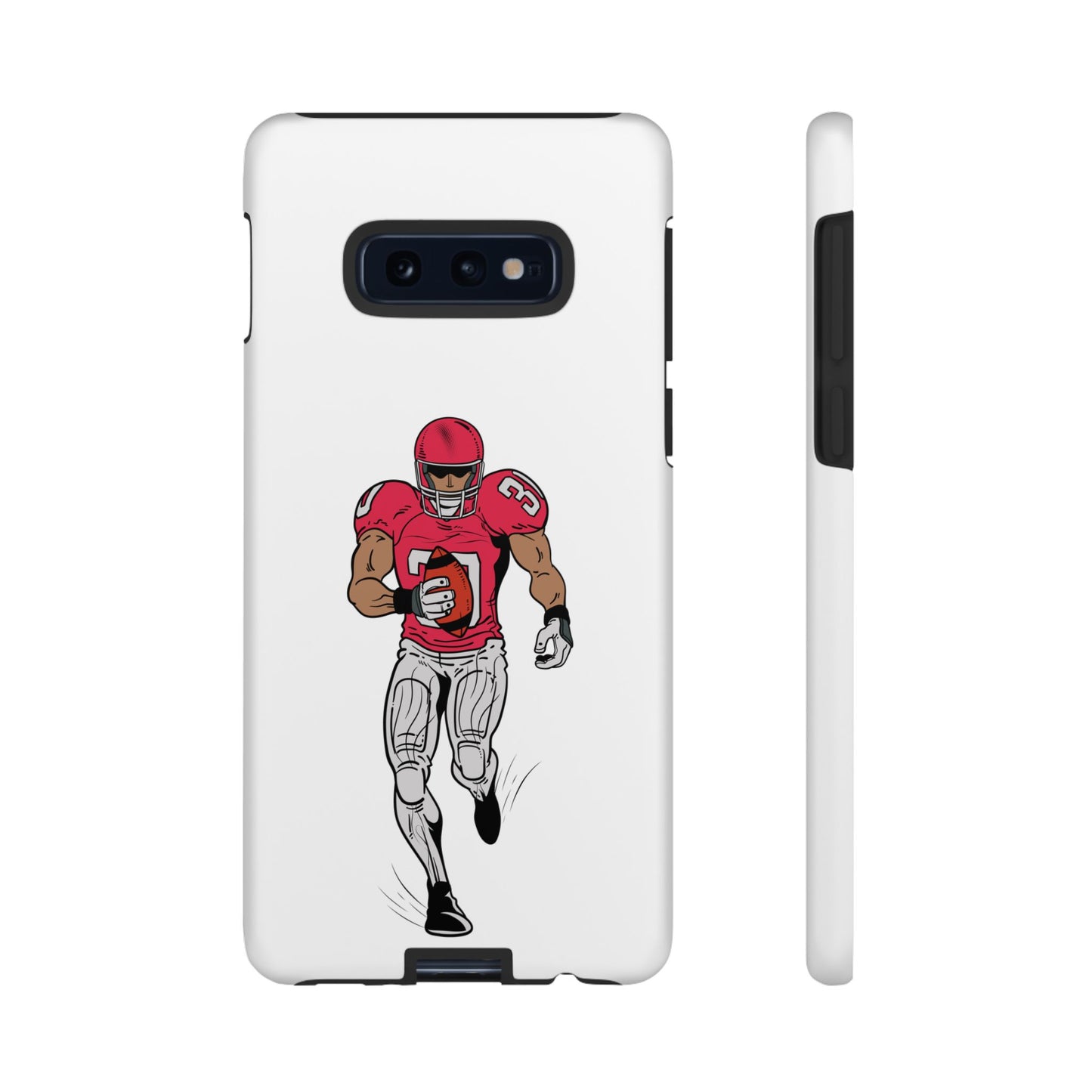 Football Player Tough Case, Sports Phone Cover, Athlete Gift, Tough Phone Case, Fall Sports, Football Lover's Accessory