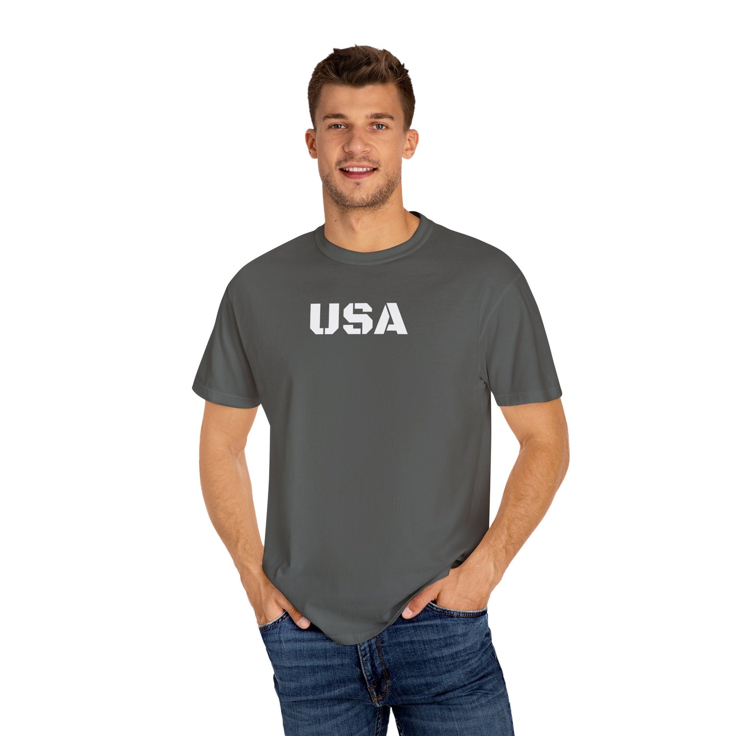 USA Vintage Unisex T-Shirt, Soft Cotton Tee, Casual Wear, Gifts for Her & Him, Summer Essentials, Independence Day Apparel