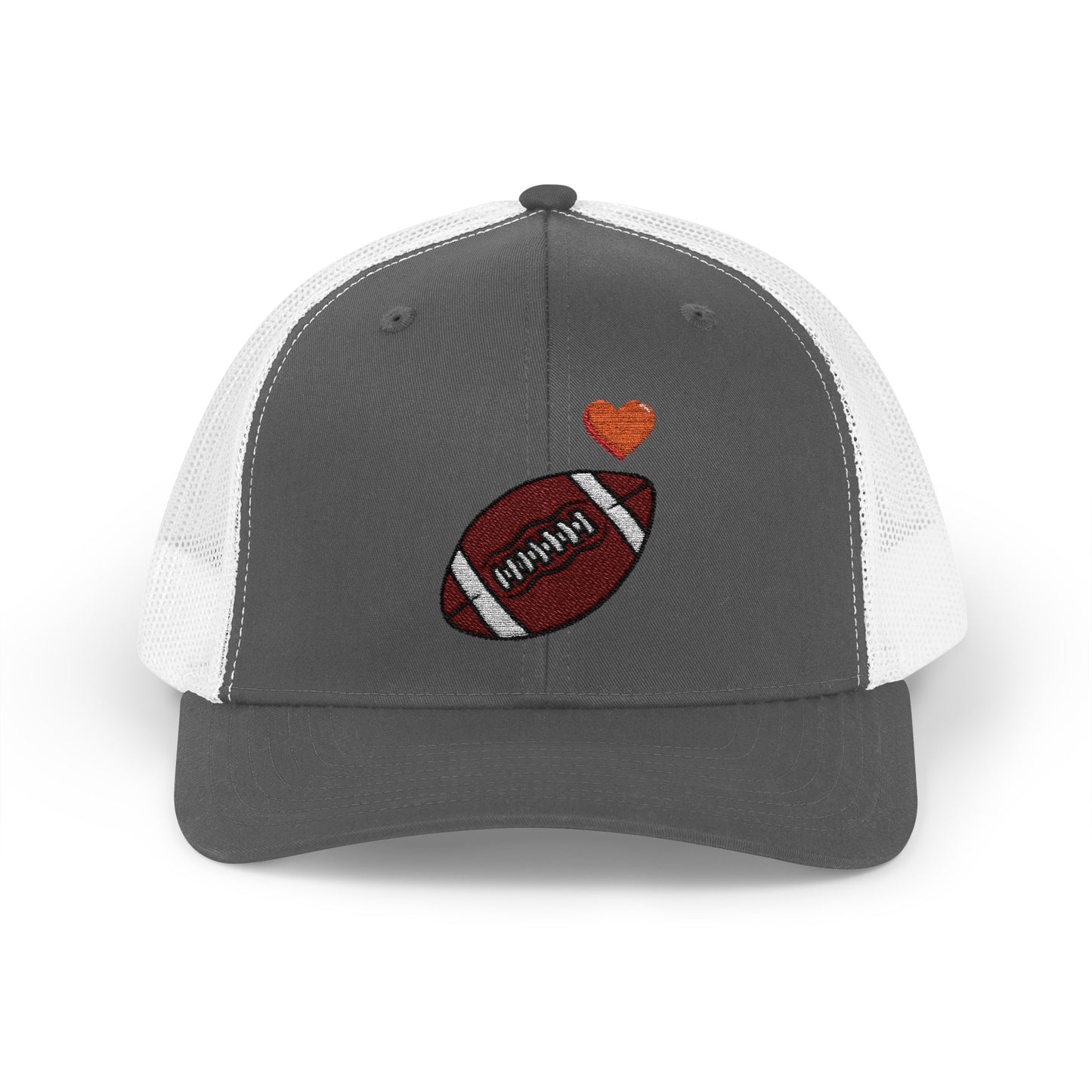 Football Love Snapback Trucker Cap, Sports Hat, Gift for Sports Fans, Casual Wear, Outdoor Activities