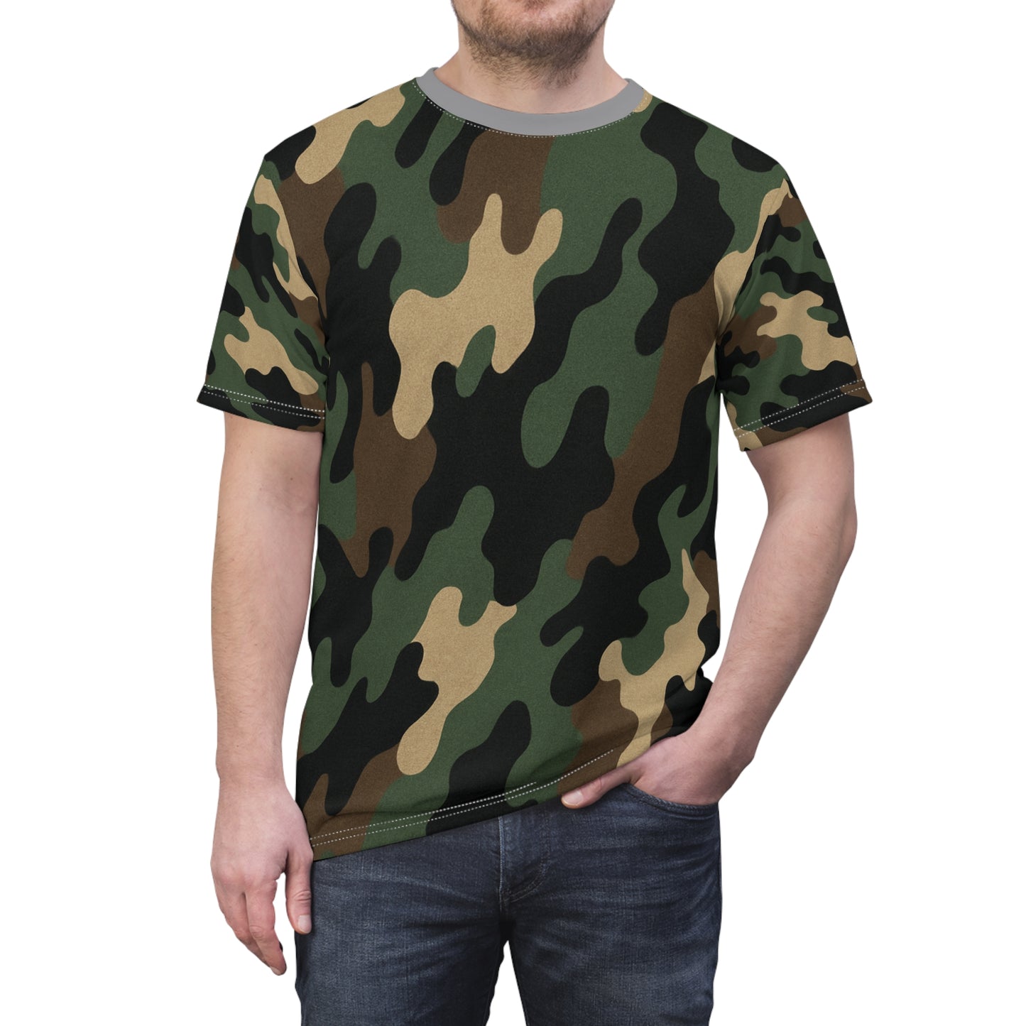 Camo Unisex Tee - Comfortable All-Occasion Apparel | Casual Everyday Wear, Outdoor Adventure Shirt, Gift for Him, Her, and Teens