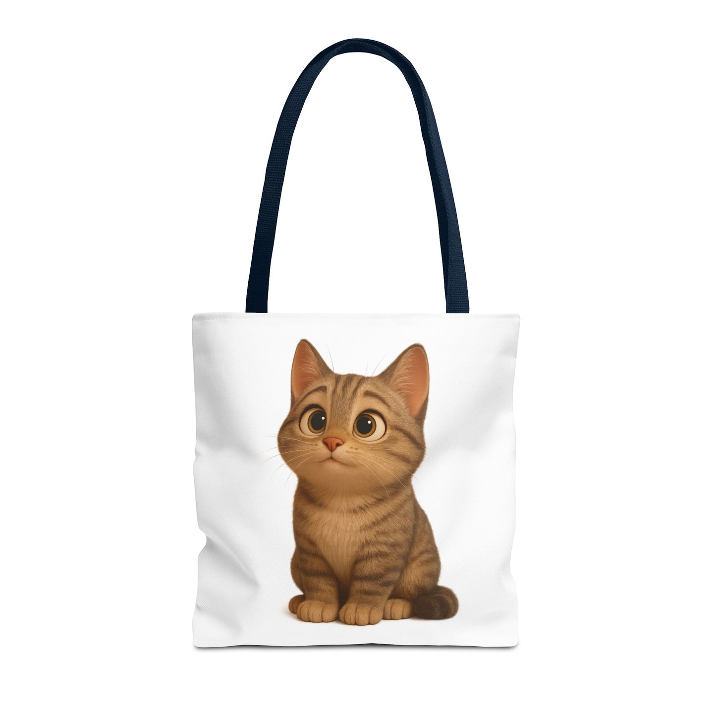 Cute Cat Tote Bag - Perfect for Animal Lovers, Eco-Friendly Carryall, Beach Bag, Shopping Tote, Gift for Cat Owners