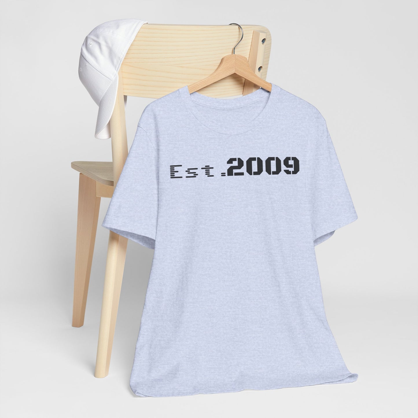Established 2009 Unisex Tee - Casual Wear, Birthday Gift, Graduation Outfit, Anniversary Shirt, Personalized Fashion