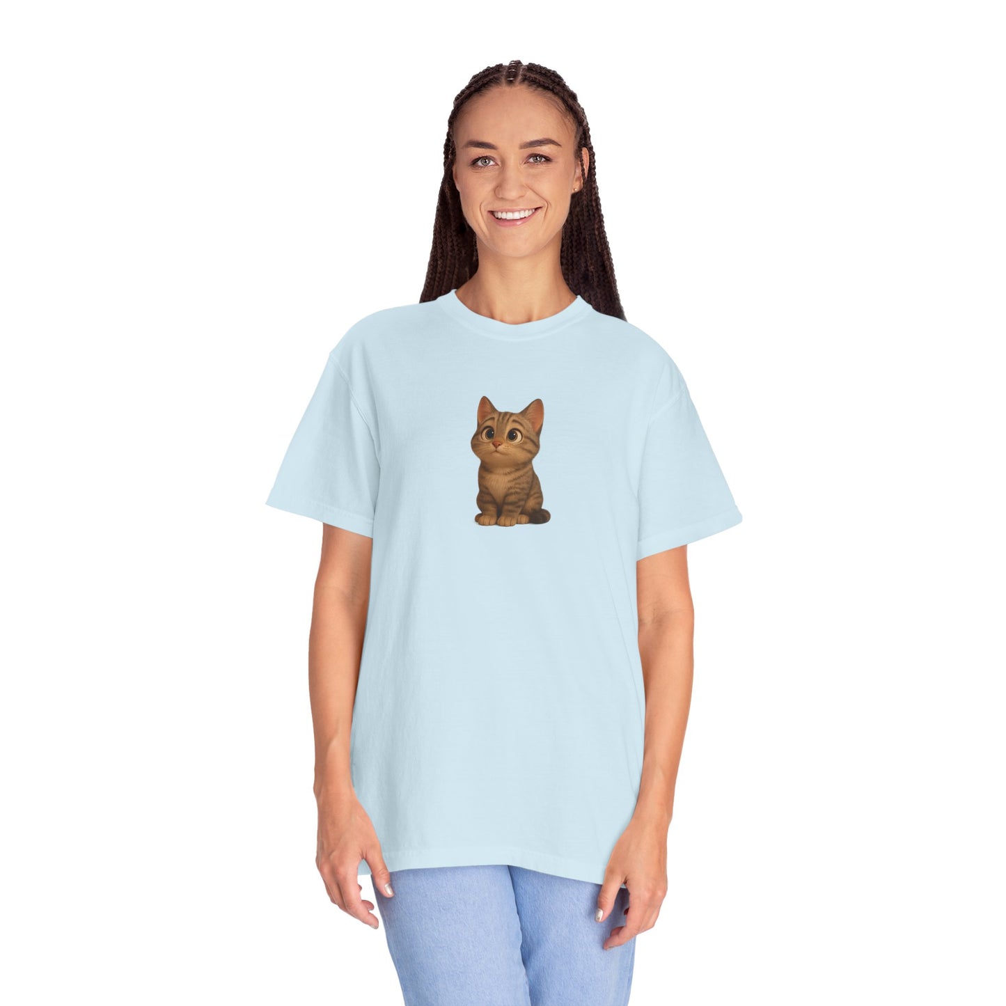 Cute Cat Graphic T-Shirt, Casual Wear, Cat Lover Gift, Everyday Tee, Animal Lover Apparel, Perfect for Birthdays & Holidays