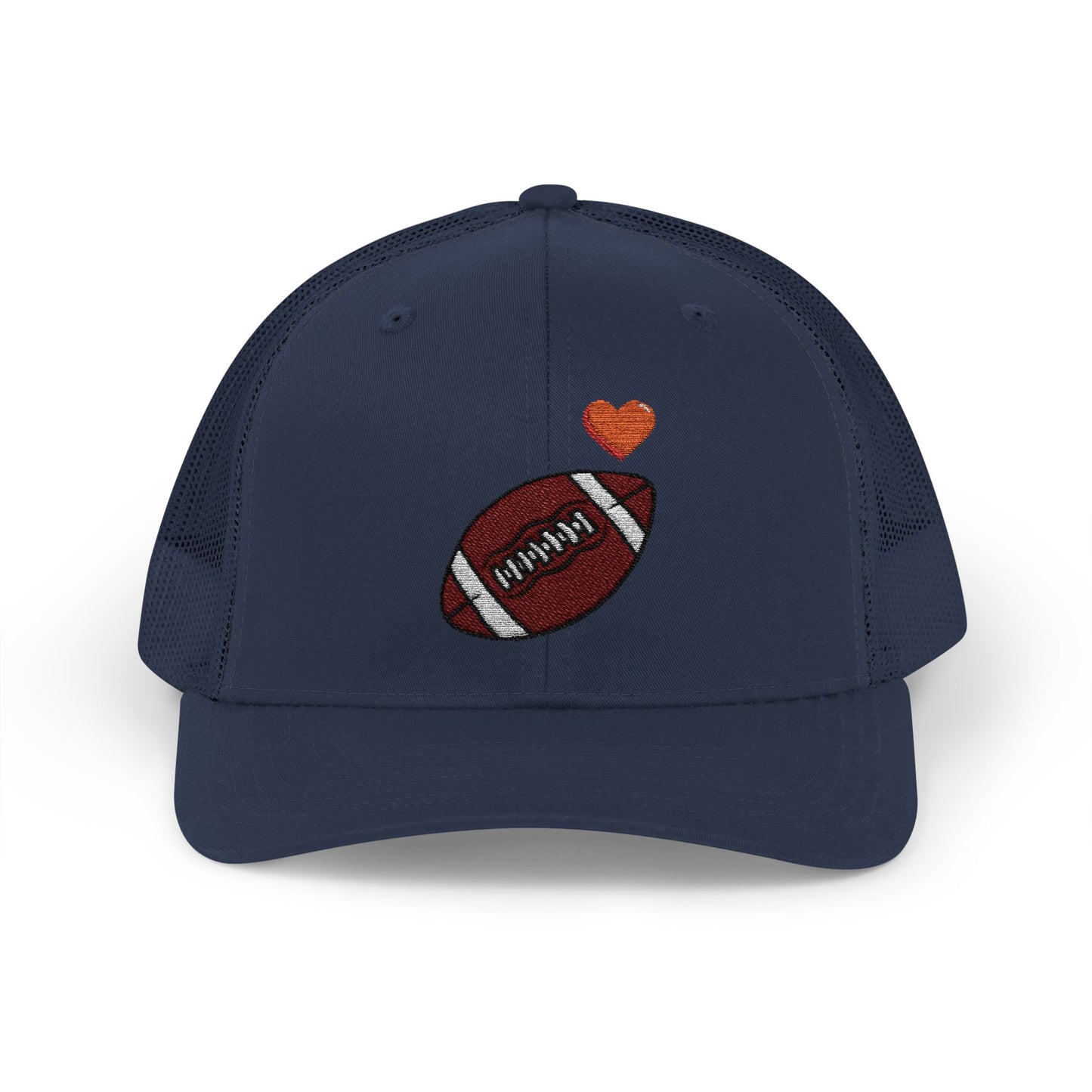 Football Love Snapback Trucker Cap, Sports Hat, Gift for Sports Fans, Casual Wear, Outdoor Activities