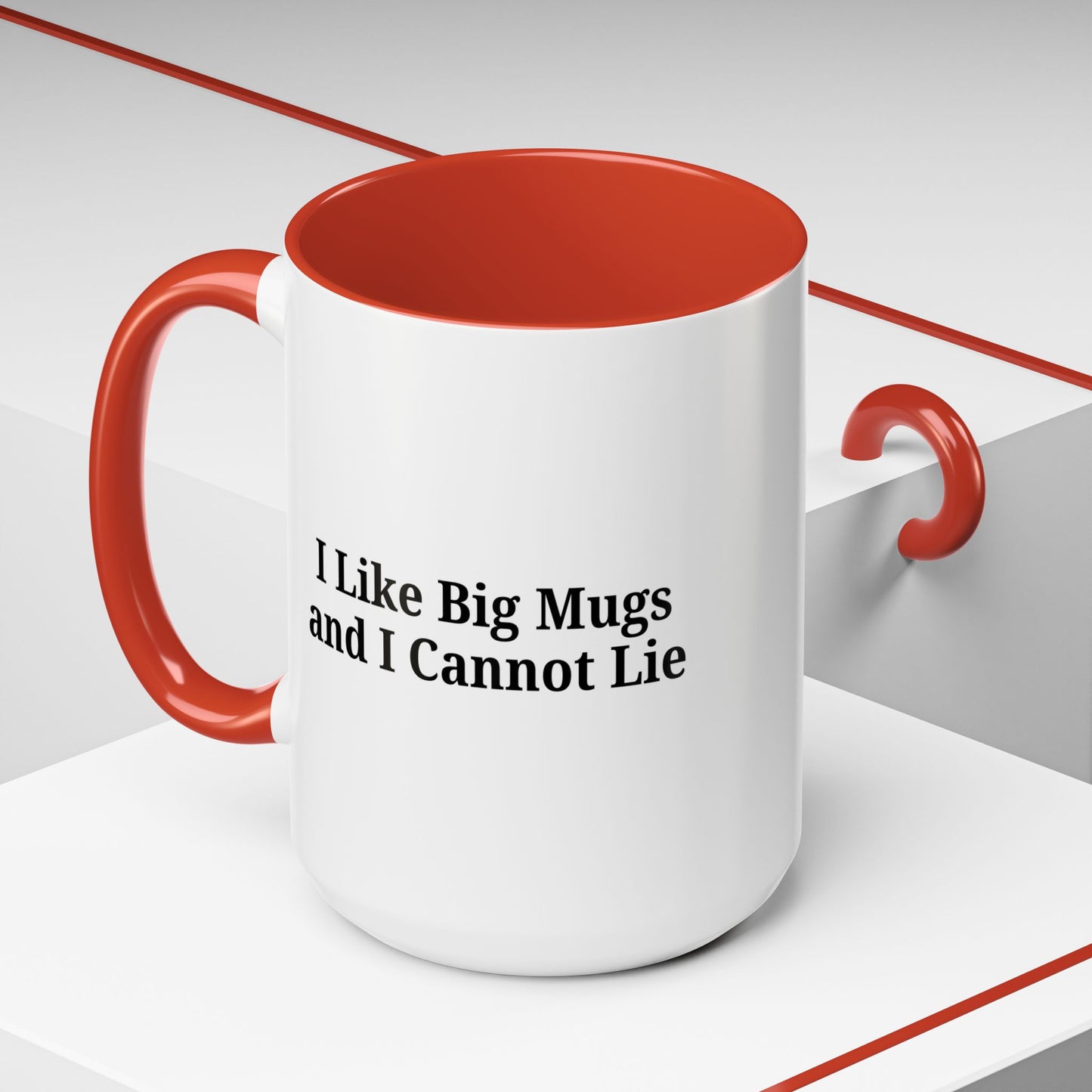 Funny Coffee Mug, I Like Big Mugs and I Cannot Lie, Gift for Coffee Lovers, Humor Mug, Birthday Gift, Office Decor