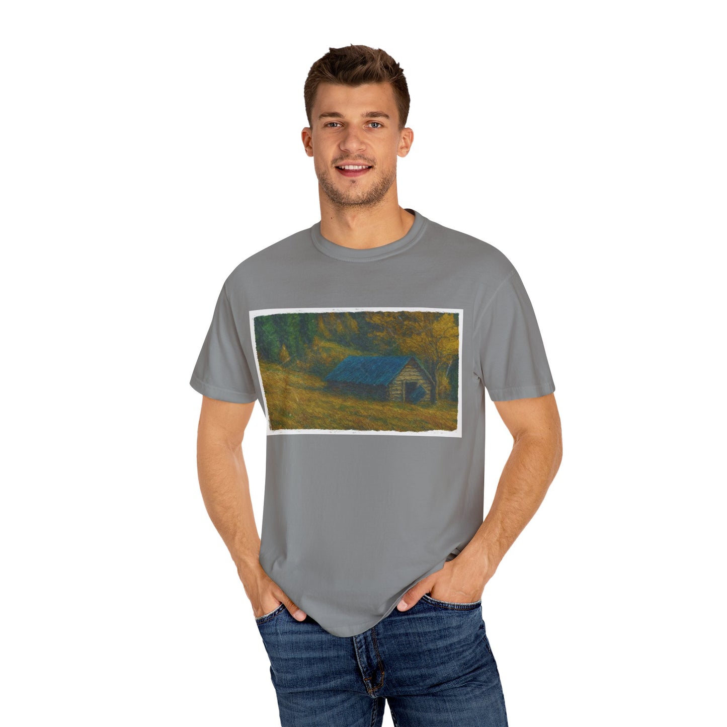 Nature-Inspired Unisex T-Shirt | Cozy Autumn Vibe, Perfect for Casual Outings, Gift for Nature Lovers, Outdoor Adventure Tee, Relaxed Fit
