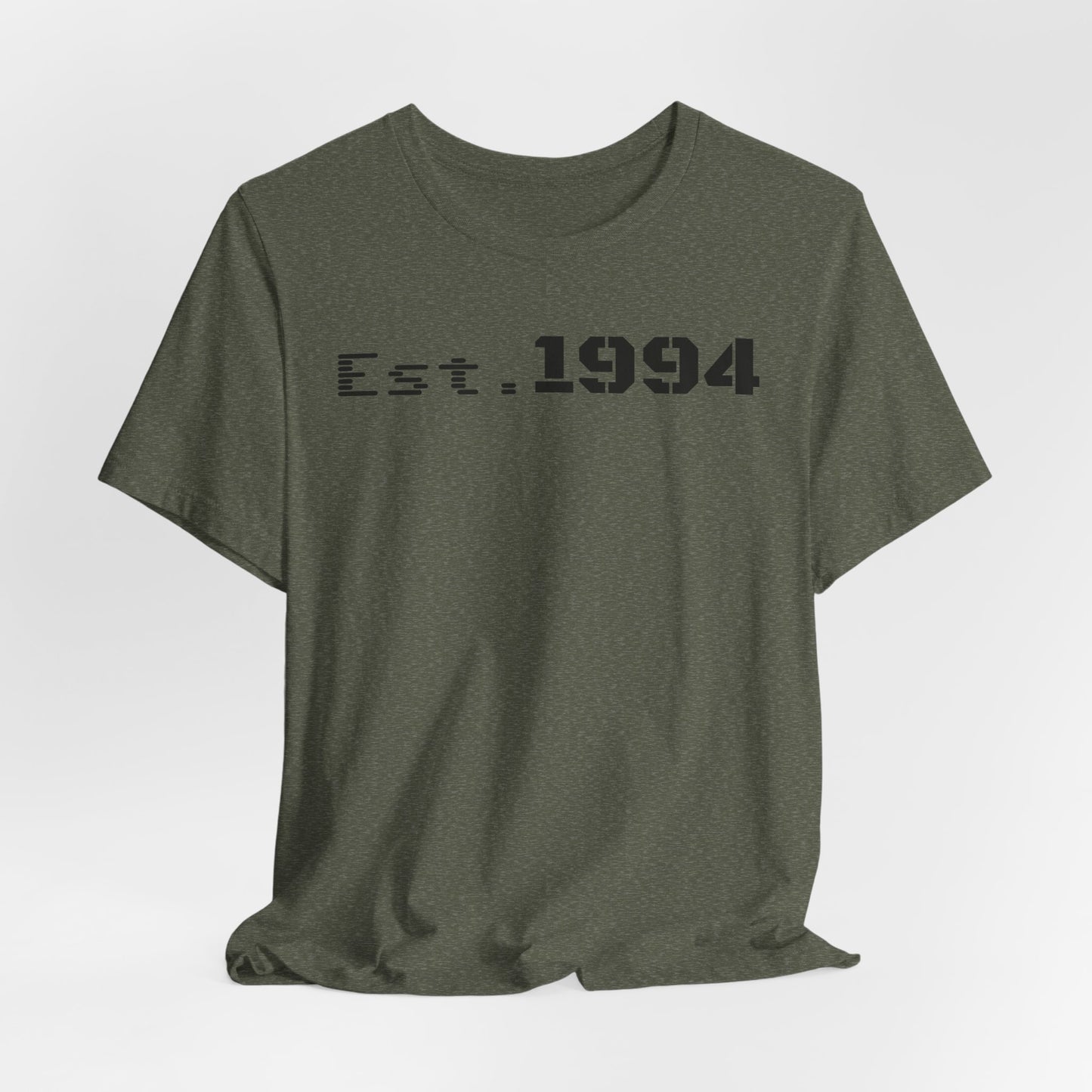 Est. 1994 Unisex Tee, Vintage Birthday Shirt, Nostalgic 90s Apparel, Perfect Gift for 30th Birthday, Casual Daily Wear