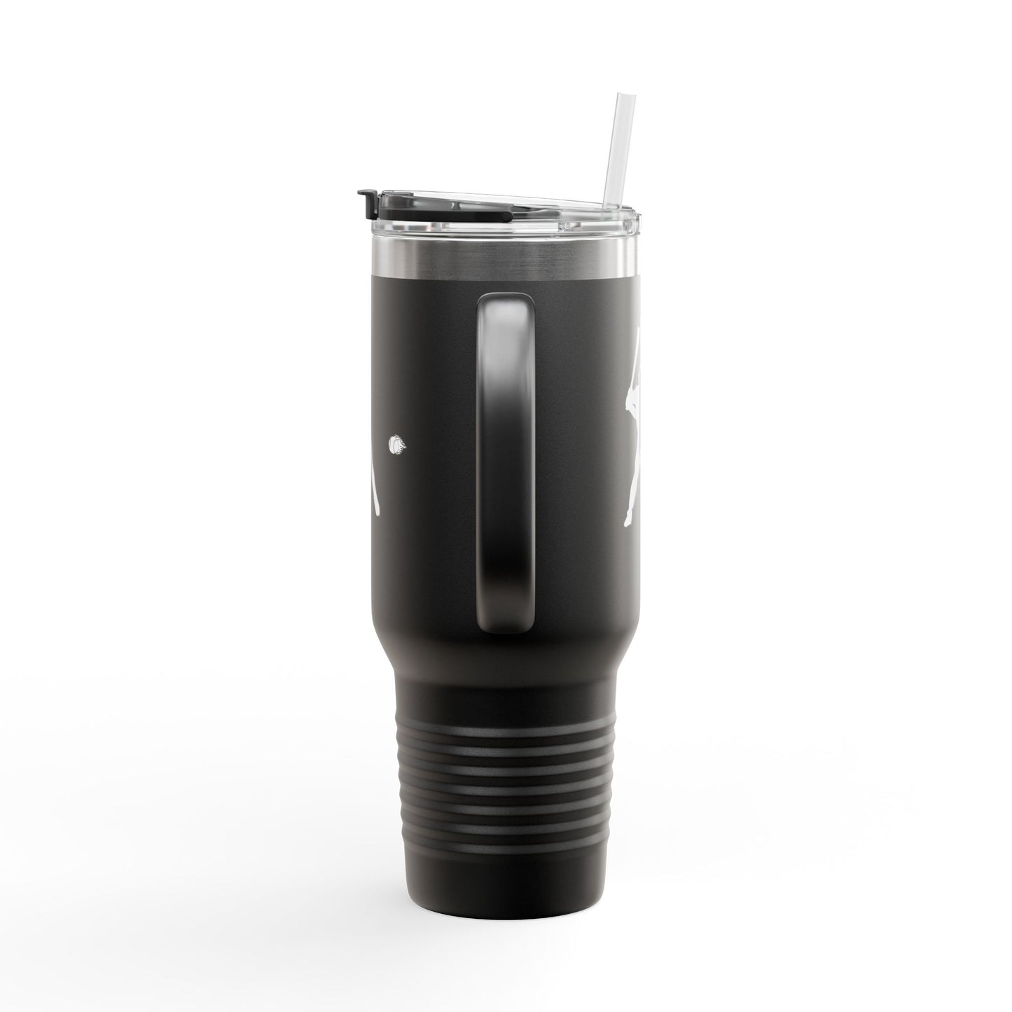Baseball-Themed Insulated Travel Mug, Perfect for Fans & Athletes, Gift for Sports Lovers, 40oz Drinkware for Home & Road