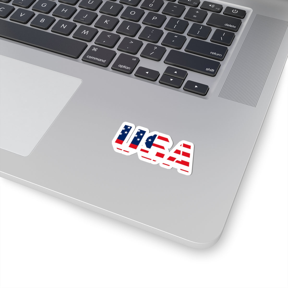 USA Flag Kiss-Cut Stickers | patriotic decor, laptop stickers, USA pride, July 4th decorations, personalized gifts