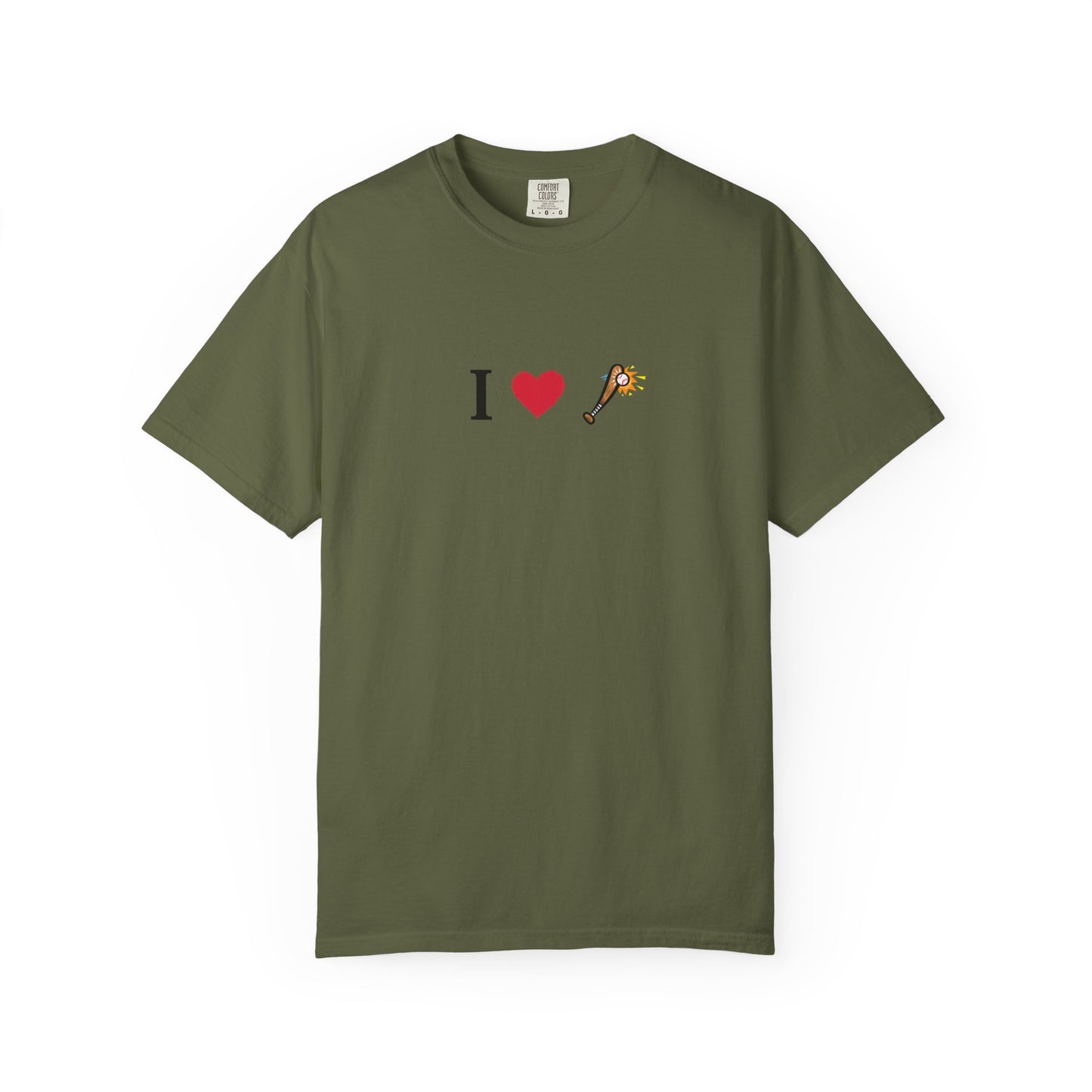I Love Baseball Unisex Tee, Gift for Couples, Cute Matching T-Shirts, Casual Everyday Wear, Anniversary Present, Love Shirt