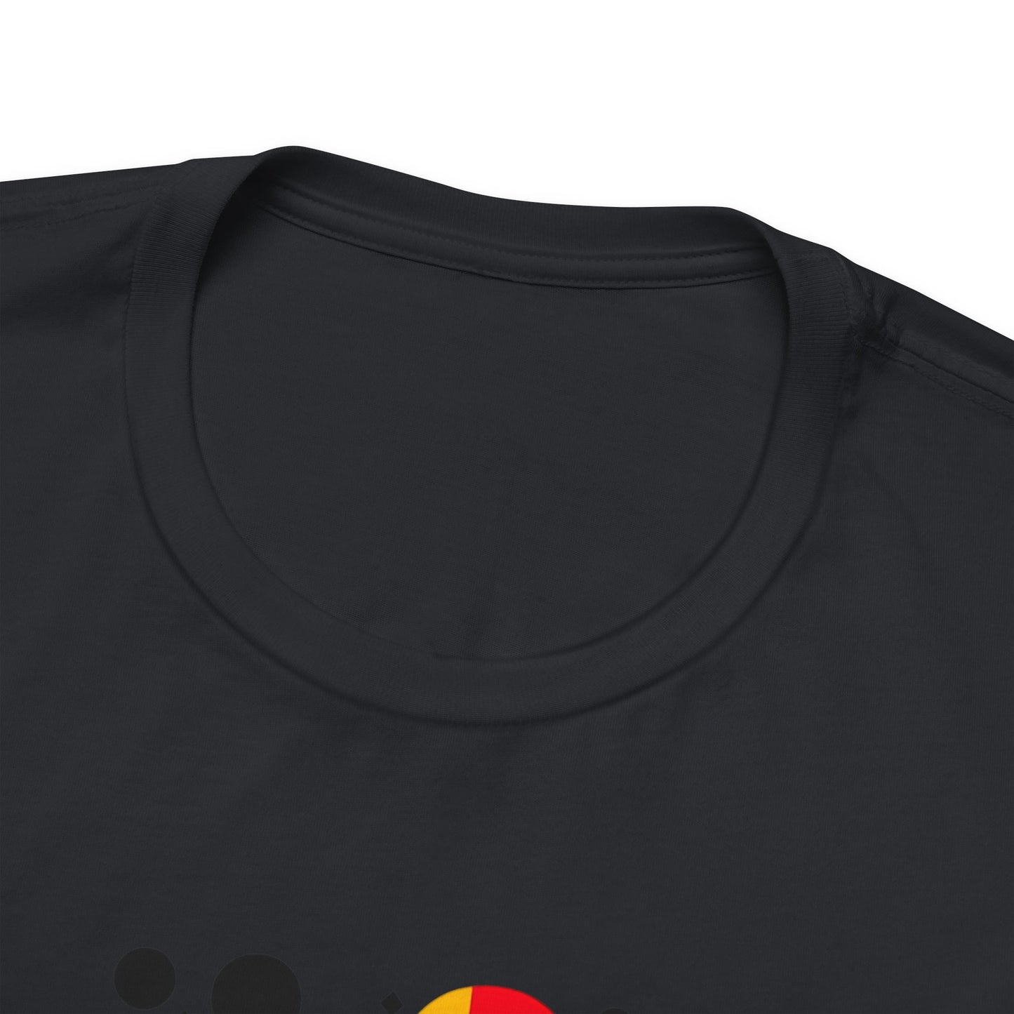 Artistic Heart Unisex Jersey Tee - Vibrant Graphic Tee, Casual Wear, Gift for Art Lovers, Birthday Surprise, Everyday Comfort