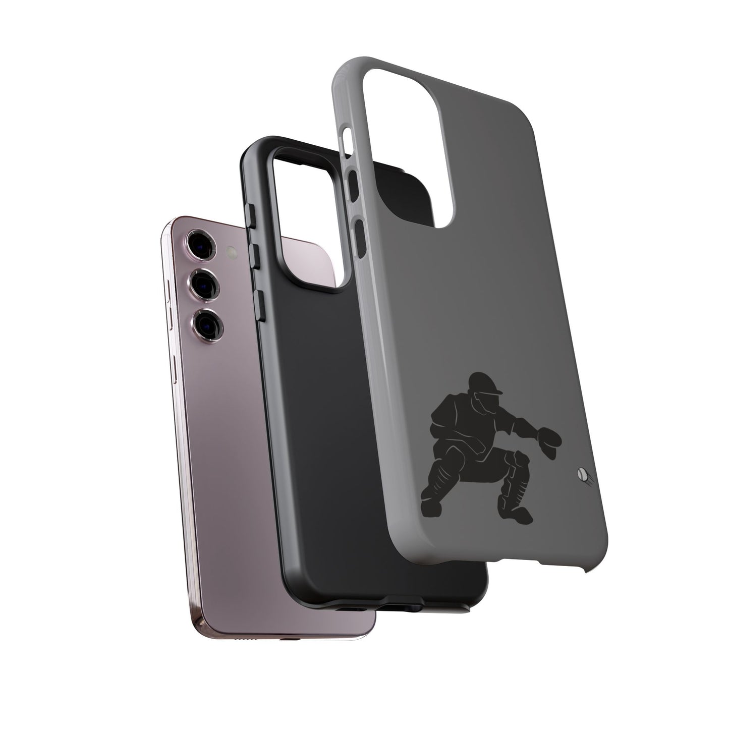 Baseball Catcher Phone Case - Tough Cases, Sports Phone Cover, Great for Athletes, Perfect Gift for Baseball Lovers, Unique Cell Phone Design
