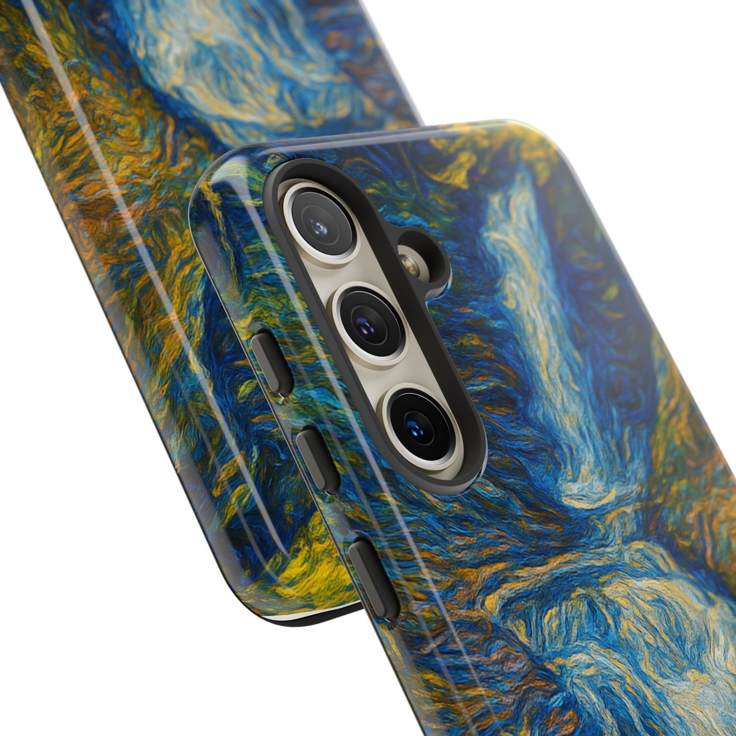 Artistic Phone Case - Waterfall Design, Unique Gift, Phone Accessory, Nature Lover, Original Artwork