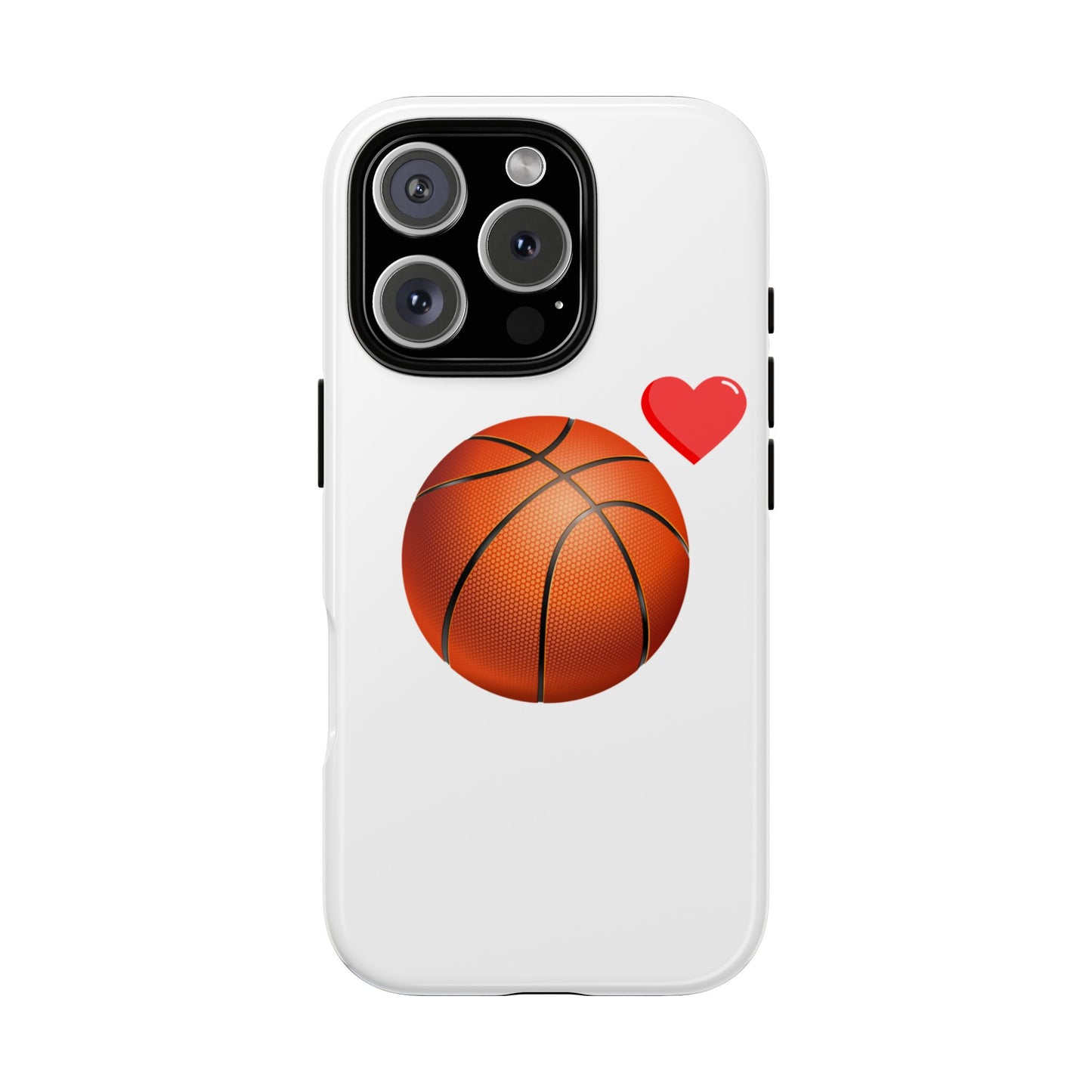 Basketball Phone Case, Love Basketball Case, Sports Gift, Athletic Style, Unique Phone Cover - product image