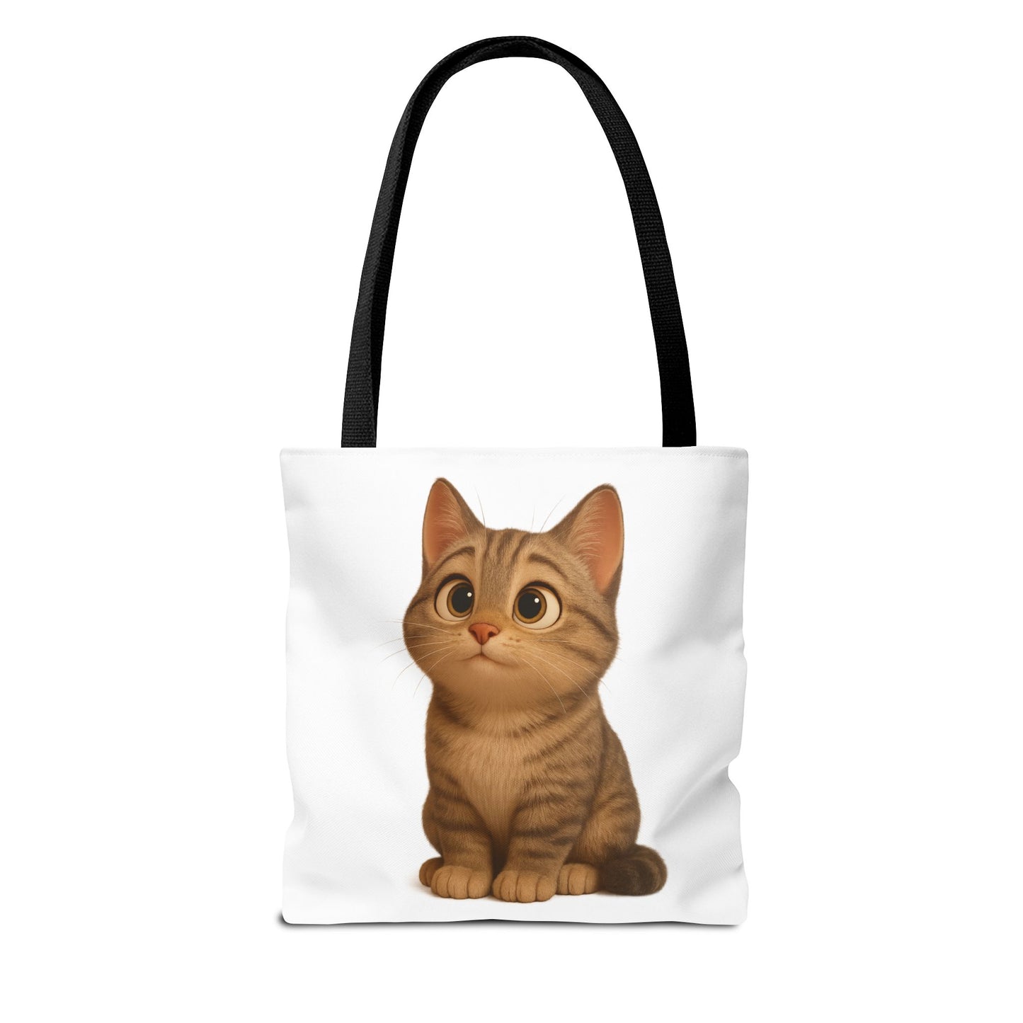 Cute Cat Tote Bag - Perfect for Animal Lovers, Eco-Friendly Carryall, Beach Bag, Shopping Tote, Gift for Cat Owners