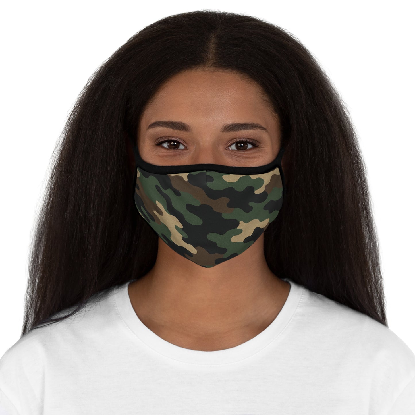 Camouflage Fitted Face Mask | Stylish Reusable Mask for Outdoor Activities, Fashionable Protection for Everyday Use, Gifts for Him