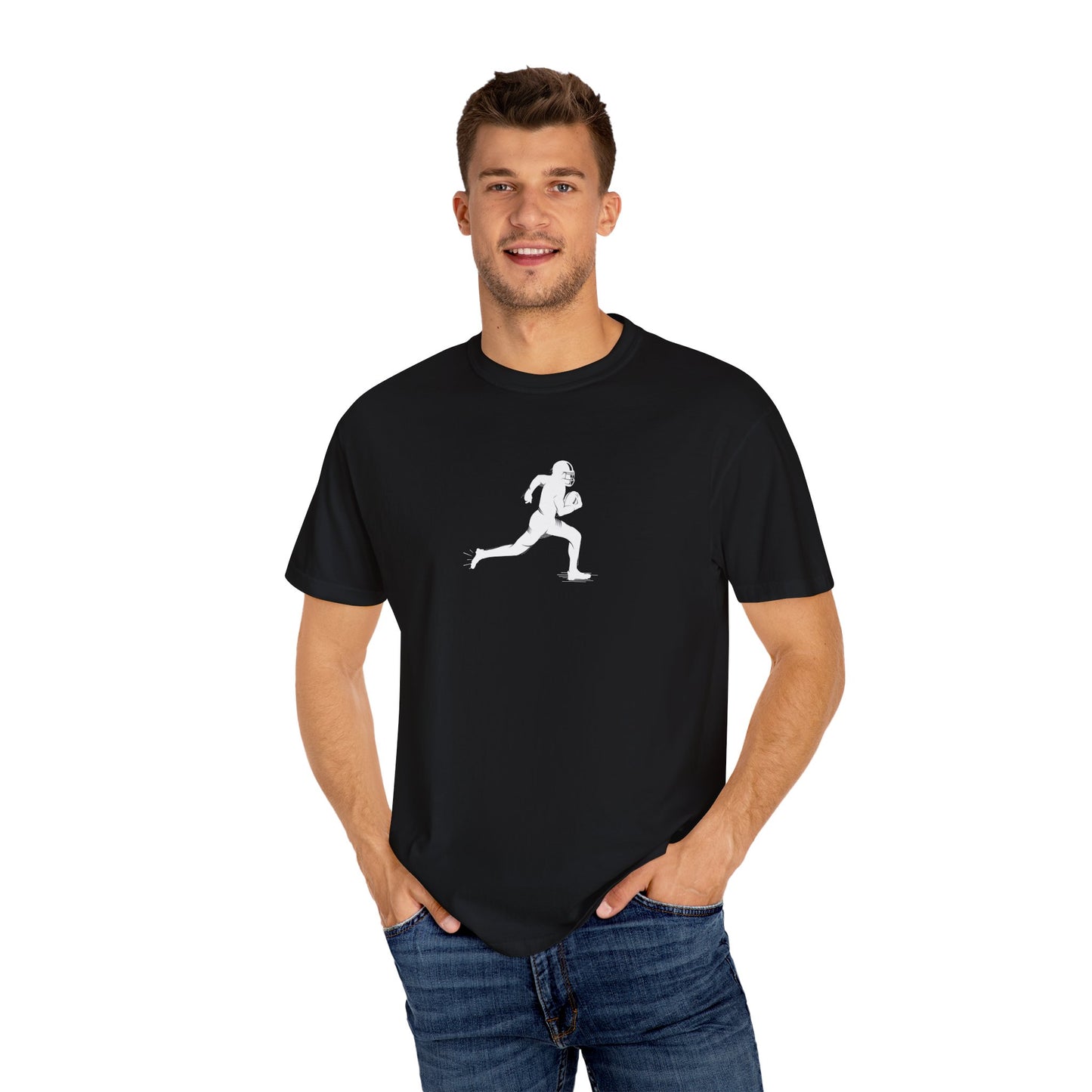 Unisex Football Player T-Shirt | Comfortable Sports Tee, Gift for Runners, Casual Wear, Workout Clothing, Everyday Style