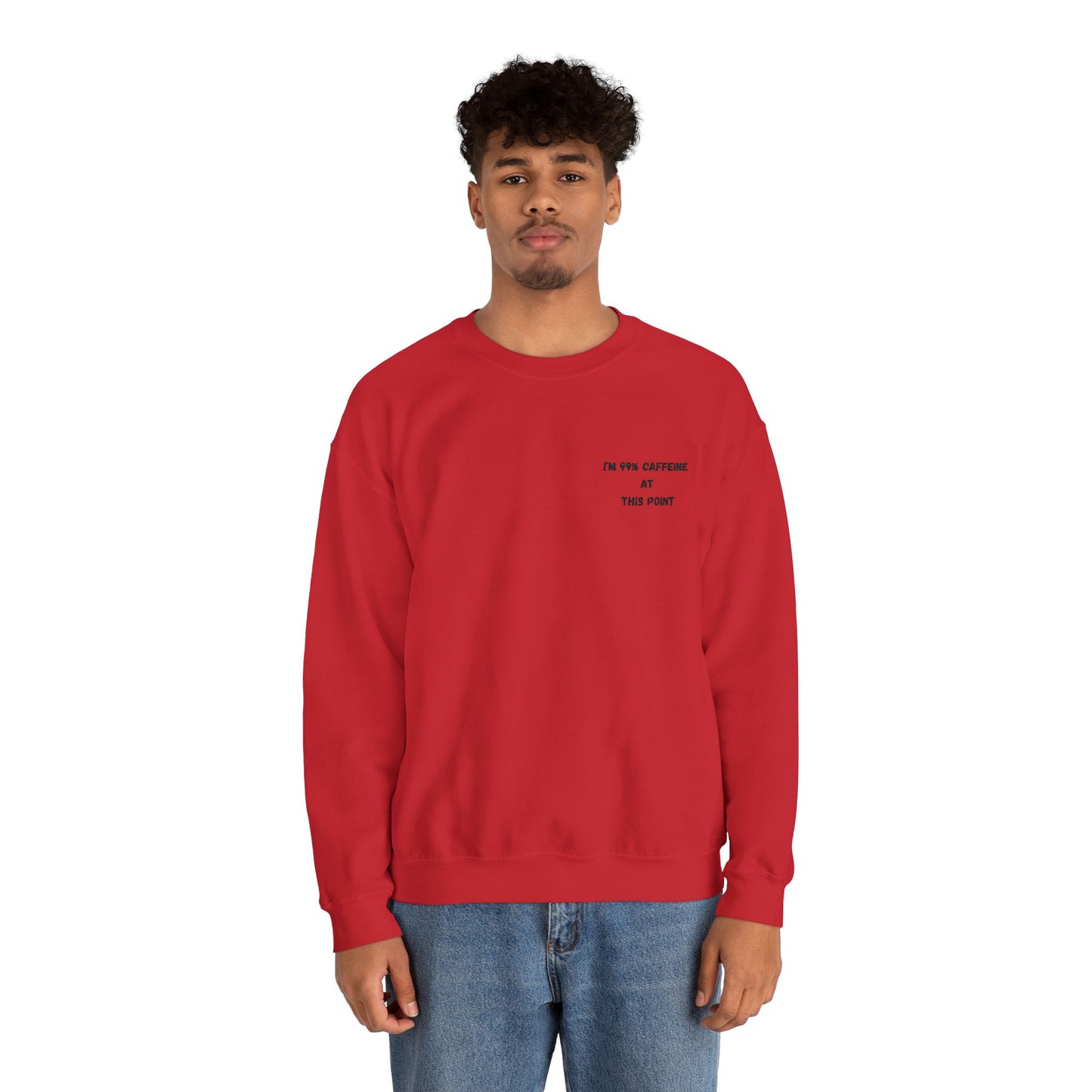 Caffeine Lover's Crewneck Sweatshirt | Unisex Heavy Blend