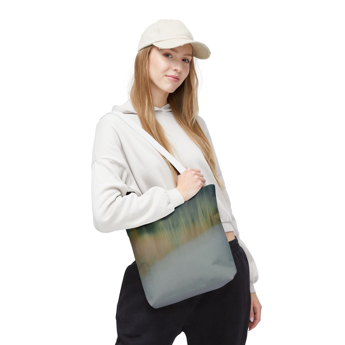 Serene Landscape Tote Bag - Stylish Eco-Friendly Carryall for Everyday Use