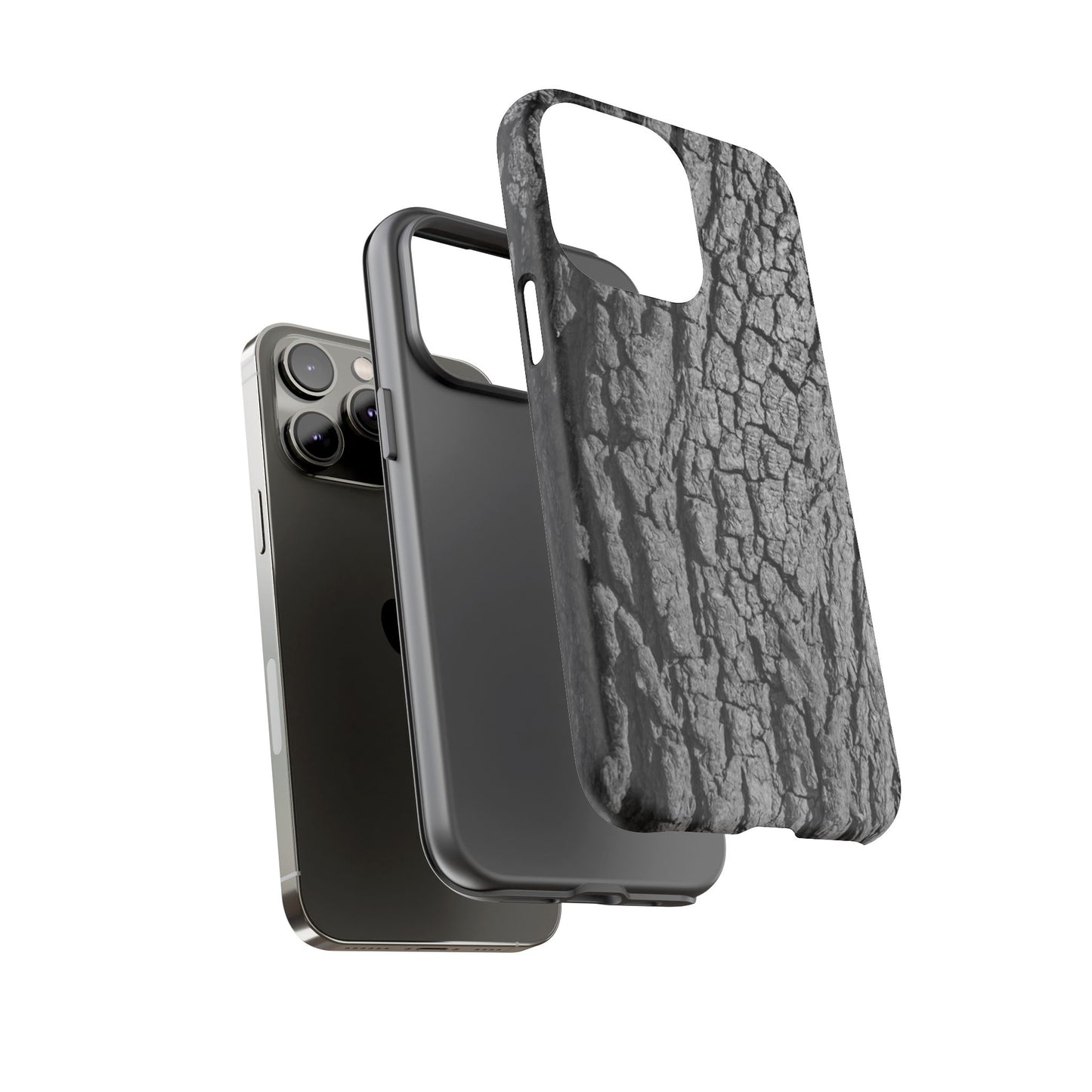 Rustic Bark Phone Case - Tough and Durable Protection