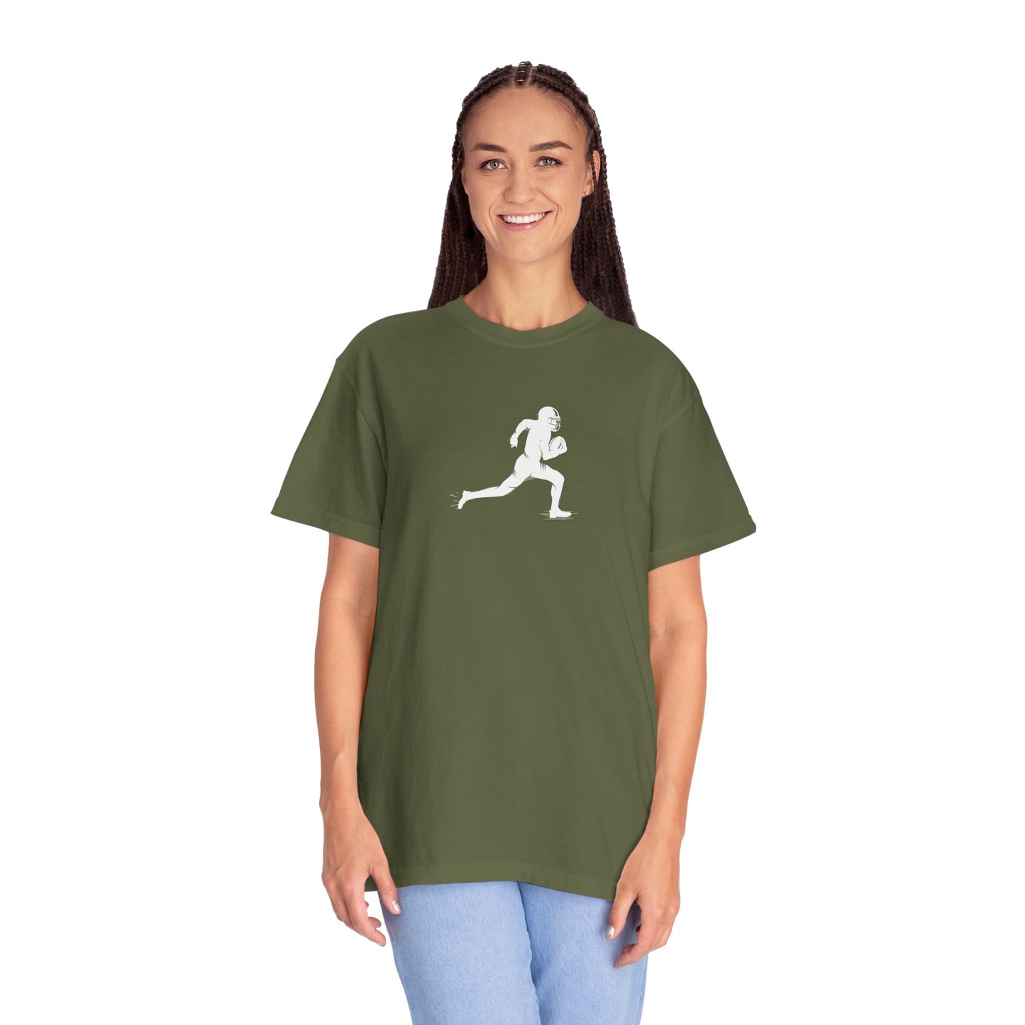 Unisex Football Player T-Shirt | Comfortable Sports Tee, Gift for Runners, Casual Wear, Workout Clothing, Everyday Style