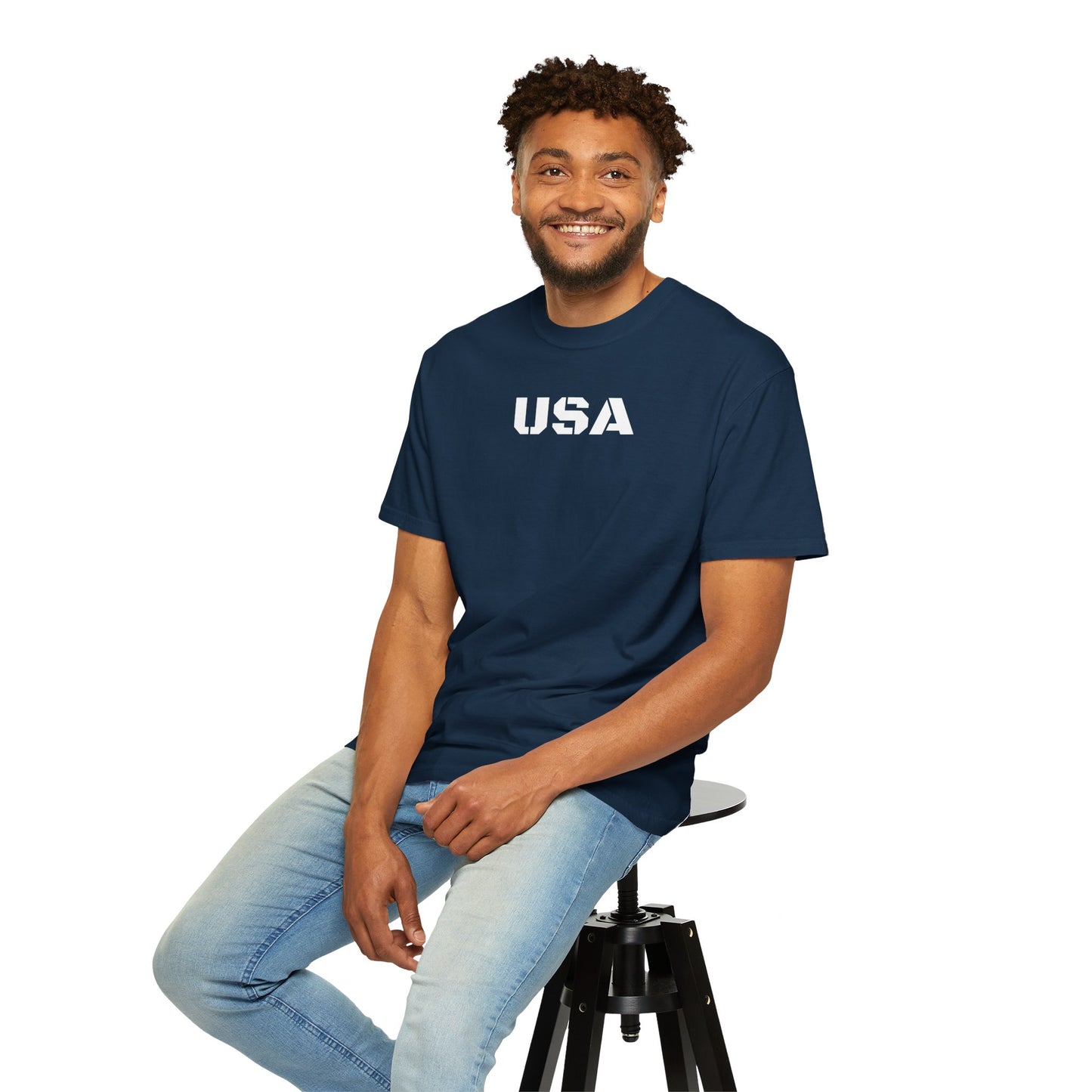 USA Vintage Unisex T-Shirt, Soft Cotton Tee, Casual Wear, Gifts for Her & Him, Summer Essentials, Independence Day Apparel