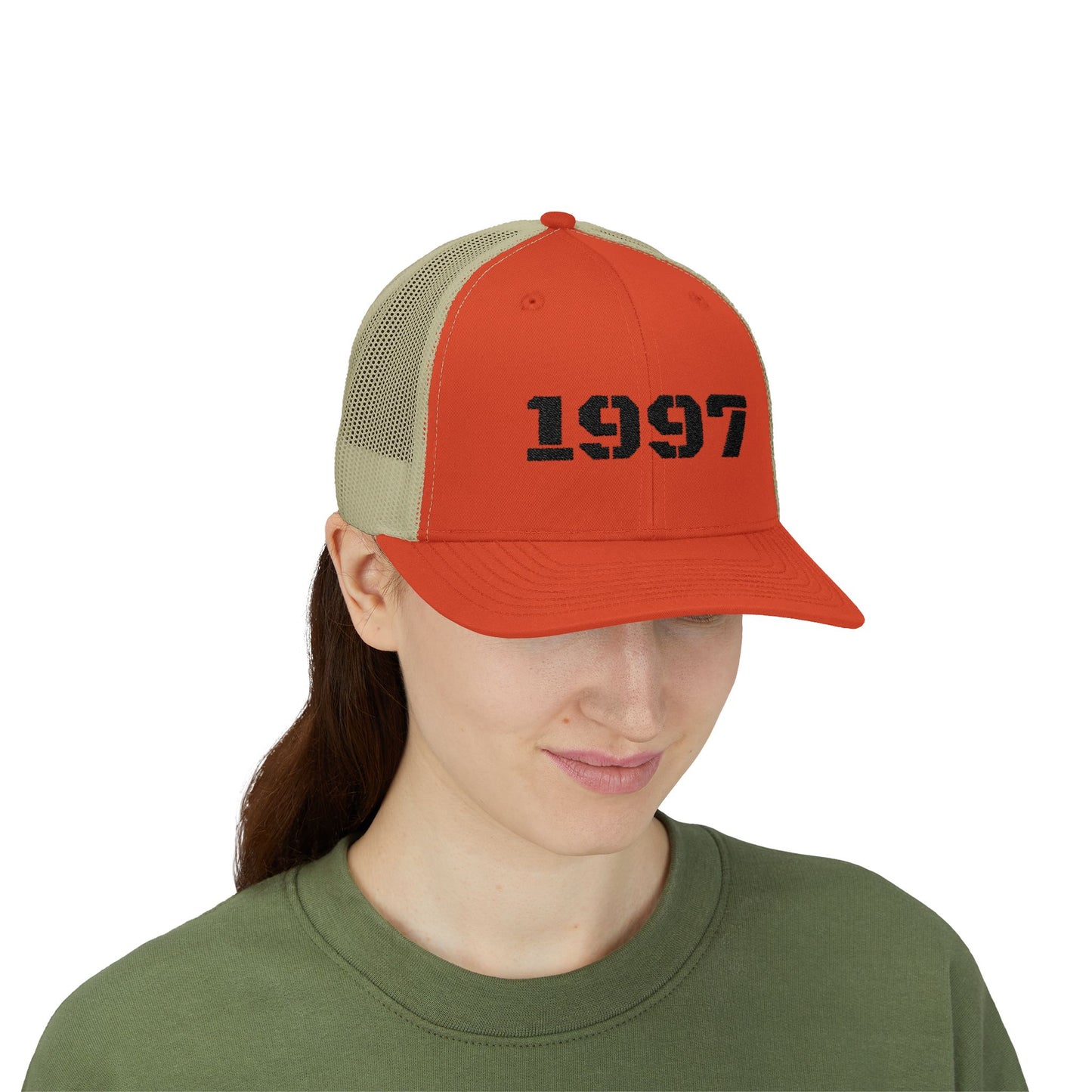 1997 Snapback Trucker Cap, Vintage Style Hat, Year Birth Cap, Trendy Dad Hat, Cool Casual Cap, Gift for 90s Kids