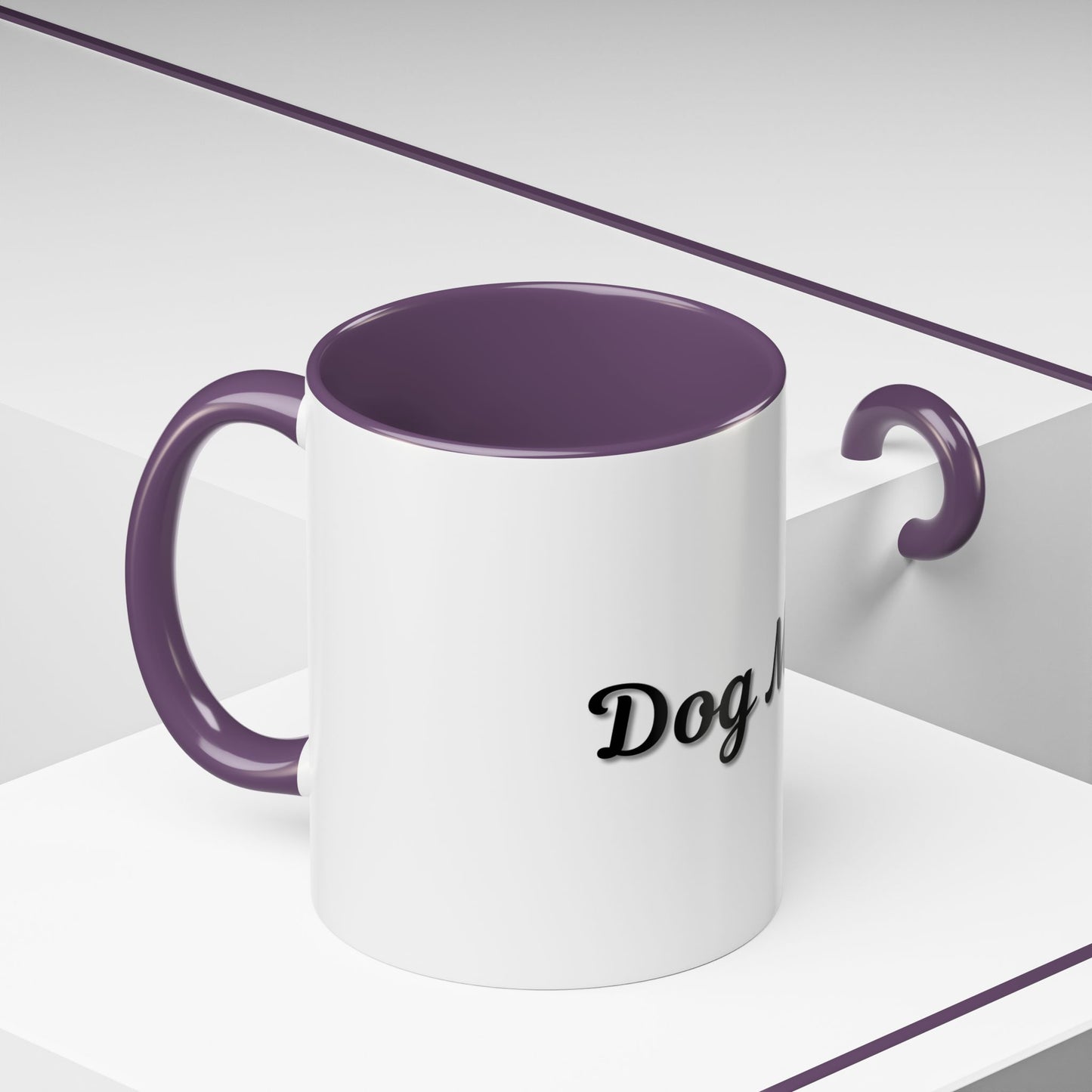 Dog Mom Accent Coffee Mug - Perfect Gift for Pet Lovers