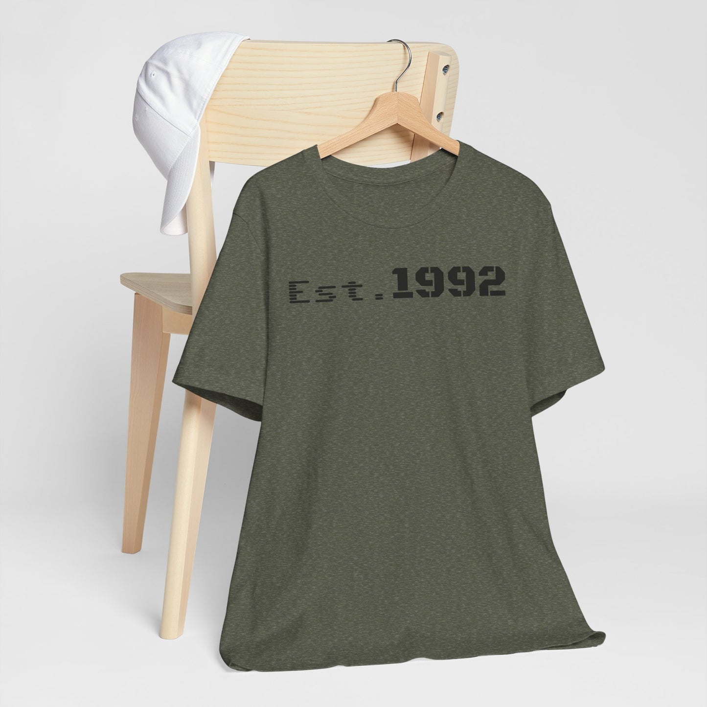 Est. 1992 Unisex Jersey Tee - Retro Birthday Gift, Casual Wear, Cool Vintage T-Shirt, Gift for Him, Gift for Her