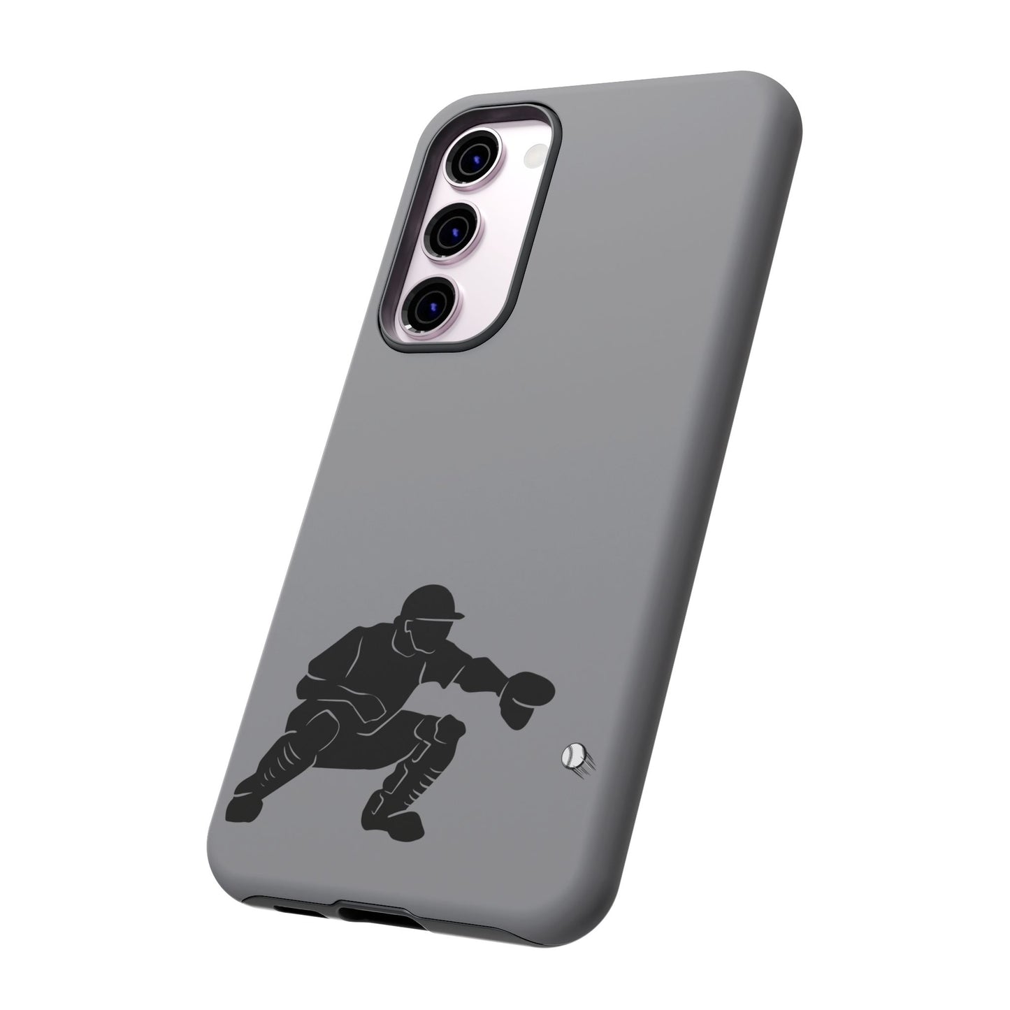 Baseball Catcher Phone Case - Tough Cases, Sports Phone Cover, Great for Athletes, Perfect Gift for Baseball Lovers, Unique Cell Phone Design