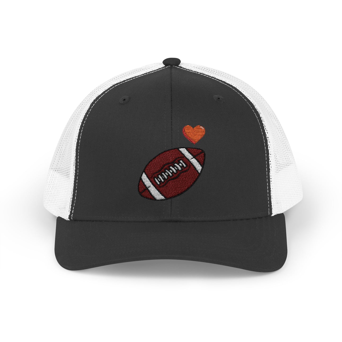 Football Love Snapback Trucker Cap, Sports Hat, Gift for Sports Fans, Casual Wear, Outdoor Activities