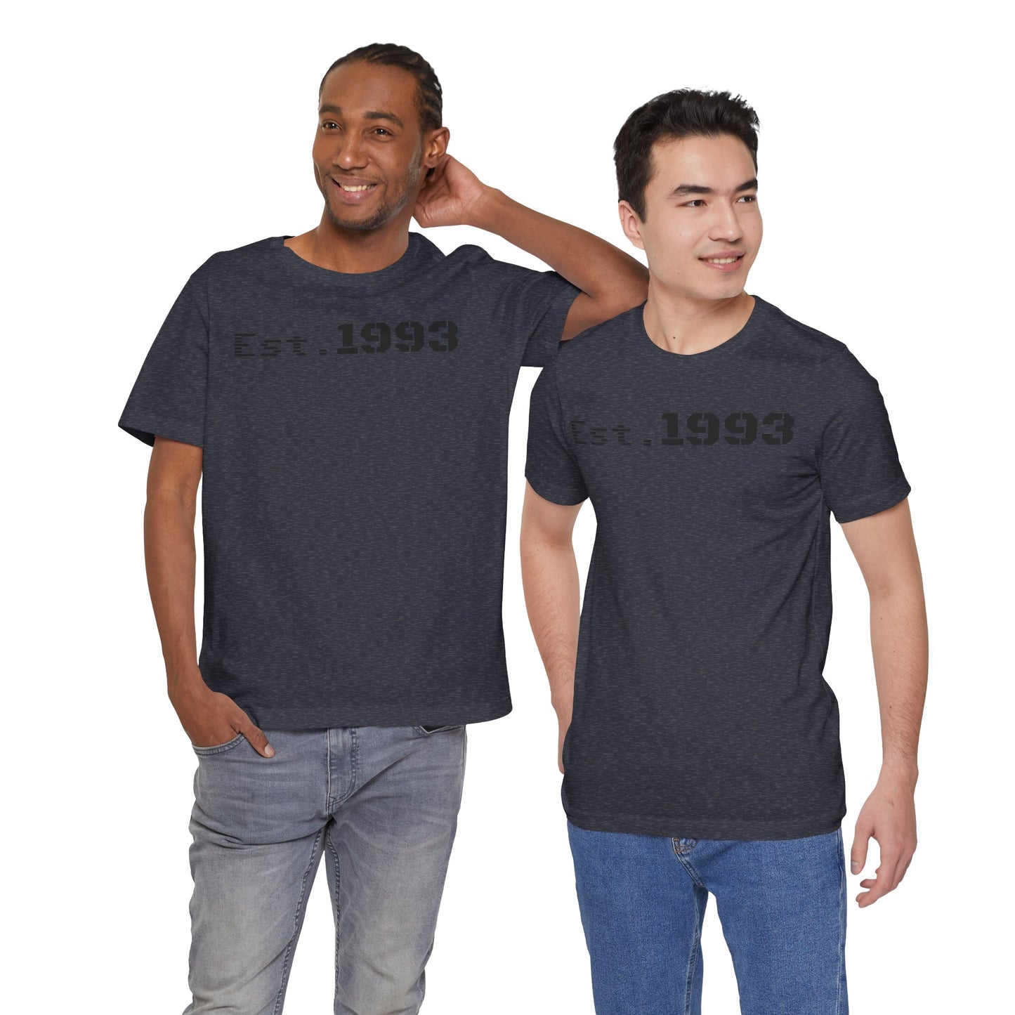 Est. 1993 Unisex Short Sleeve Tee - Perfect for Birthdays, Nostalgia, Casual Wear, Gifts, and Celebrations