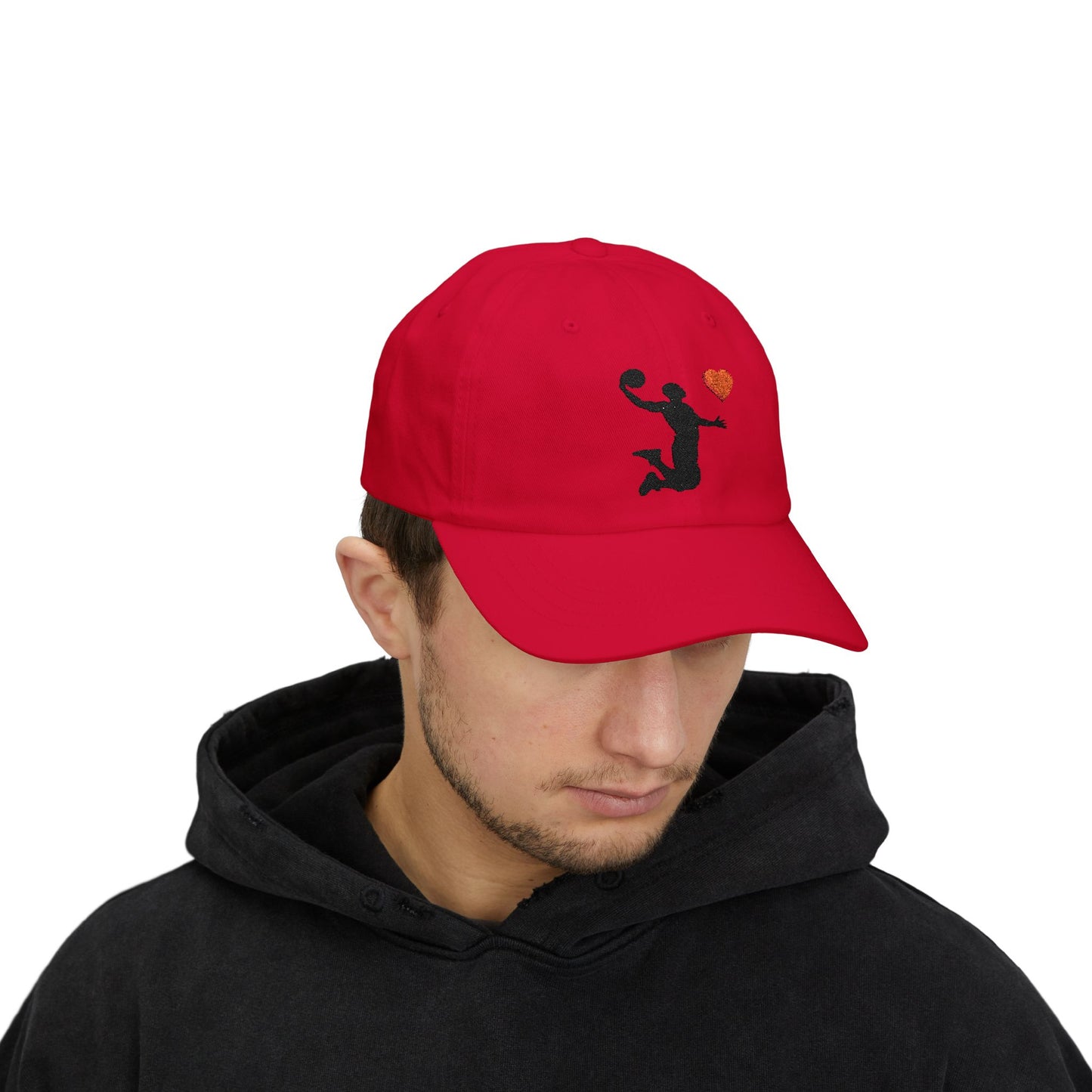 Basketball Dad Cap - Sporty Dad Hat, Gift for Basketball Lovers, Adjustable Cap for Dad, Sports Accessories, Casual Headwear