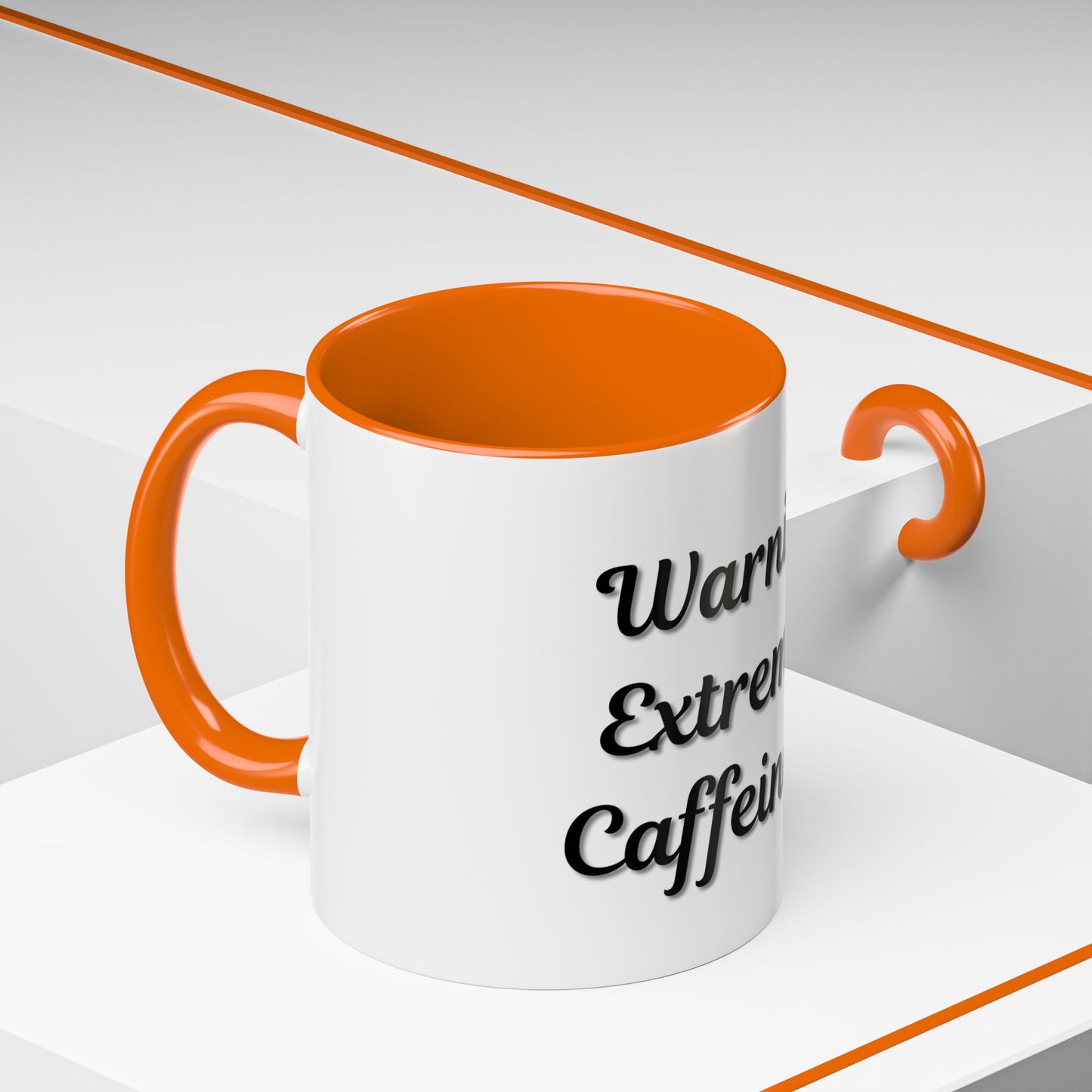 Funny Warning Coffee Mug - Extremely Caffeinated | Perfect Gift for Coffee Lovers