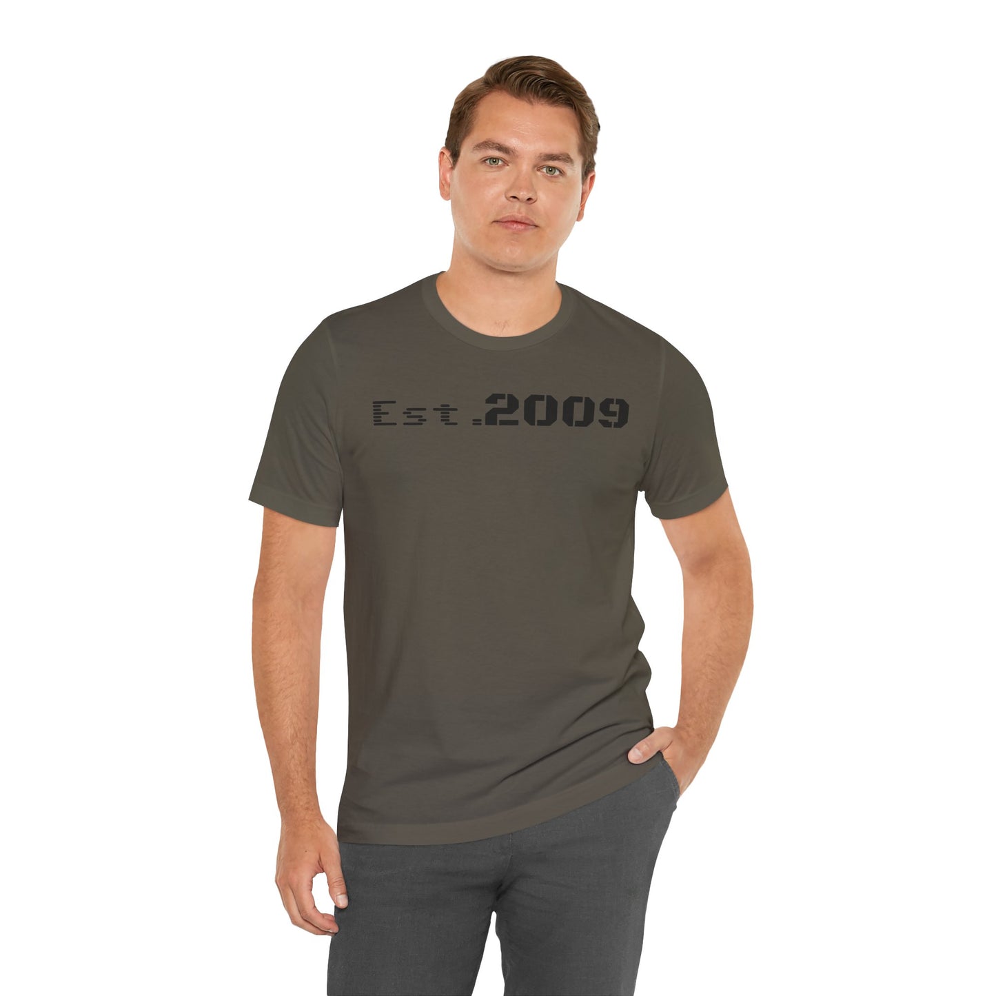 Established 2009 Unisex Tee - Casual Wear, Birthday Gift, Graduation Outfit, Anniversary Shirt, Personalized Fashion