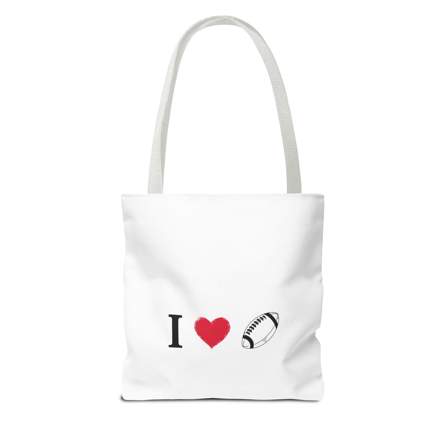Football Lover's Tote Bag - Perfect for Game Day, Sports Events, Gifts for Fans, Eco-Friendly Carryall, Personal Use, Travel Bag