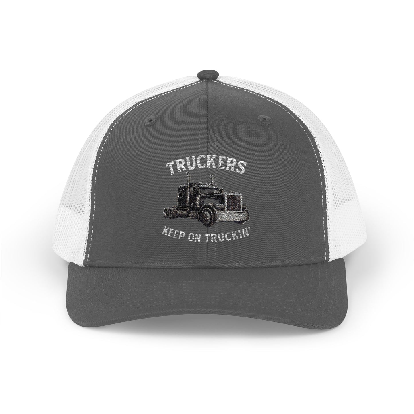 Truck Driver Snapback Cap, Mesh Trucker Hat, Cool Casual Hat, Perfect Gift for Drivers, Trucking Enthusiasts, Outdoor Style