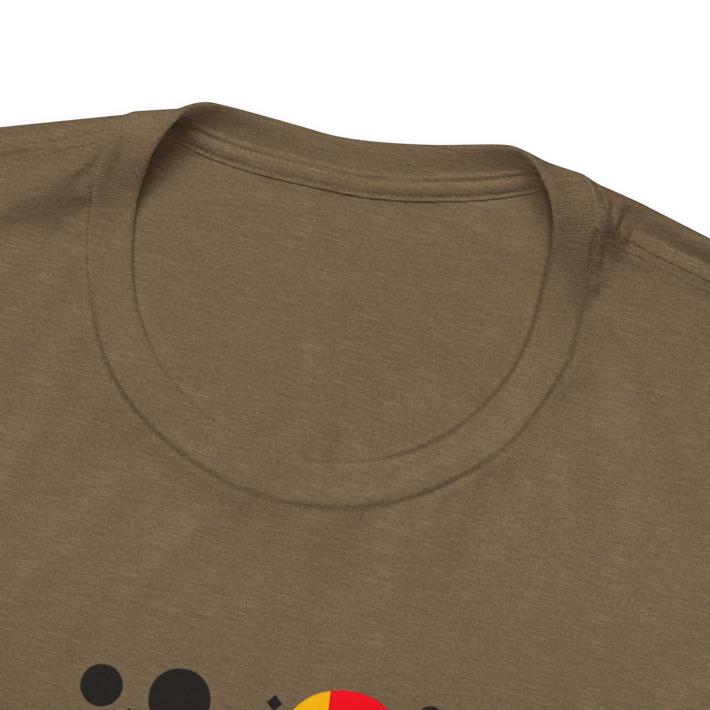 Artistic Heart Unisex Jersey Tee - Vibrant Graphic Tee, Casual Wear, Gift for Art Lovers, Birthday Surprise, Everyday Comfort
