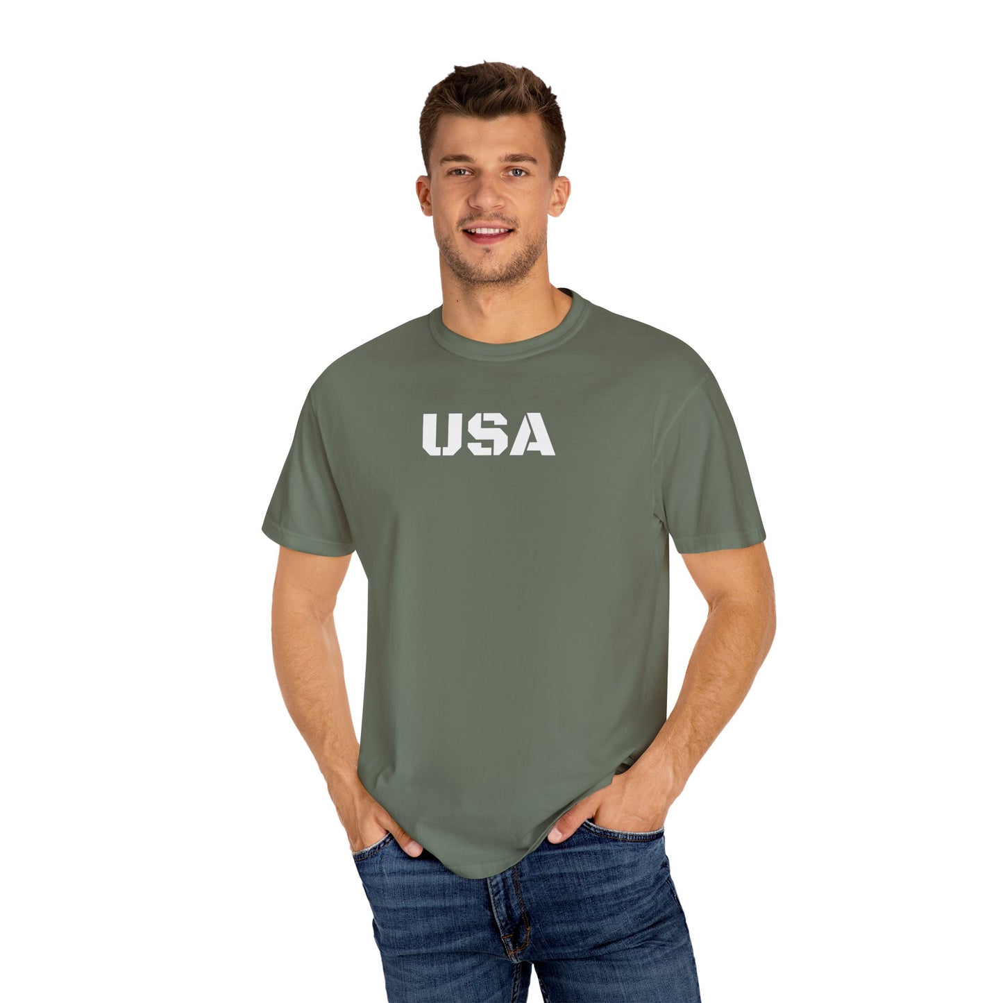 USA Vintage Unisex T-Shirt, Soft Cotton Tee, Casual Wear, Gifts for Her & Him, Summer Essentials, Independence Day Apparel