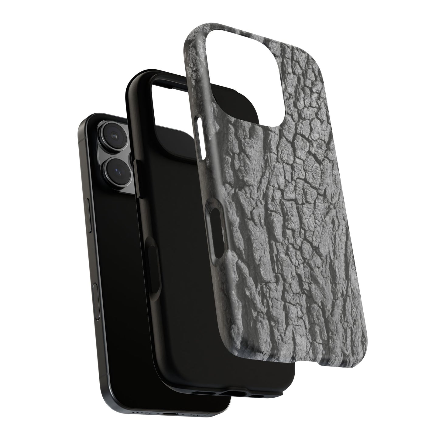 Rustic Bark Phone Case - Tough and Durable Protection