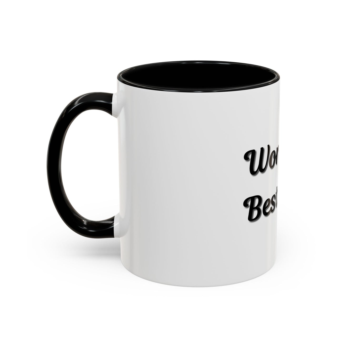 World's Best Mom Accent Coffee Mug - 11oz & 15oz - Perfect Gift for Mother's Day