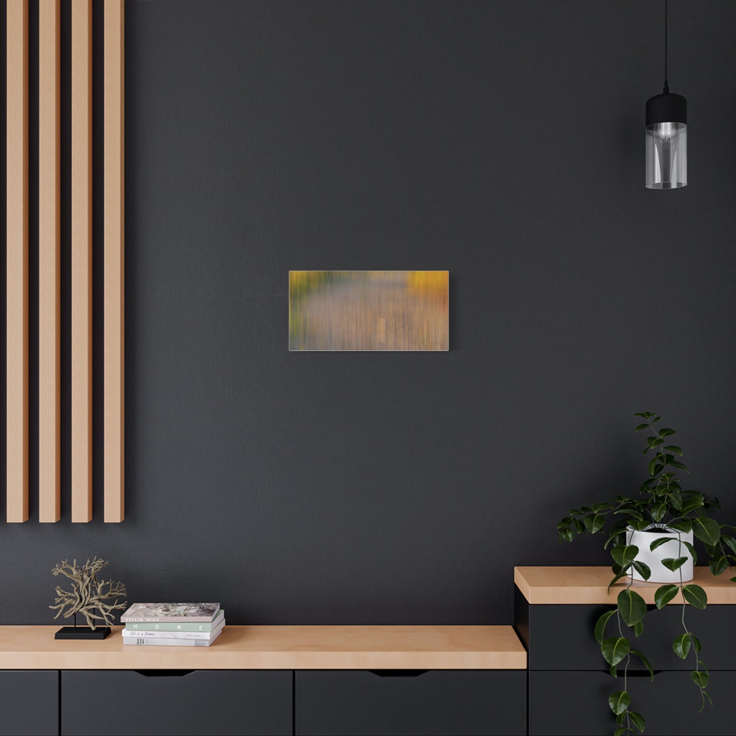 Abstract Landscape Canvas Art - 1.25" Stretched Wall Decor