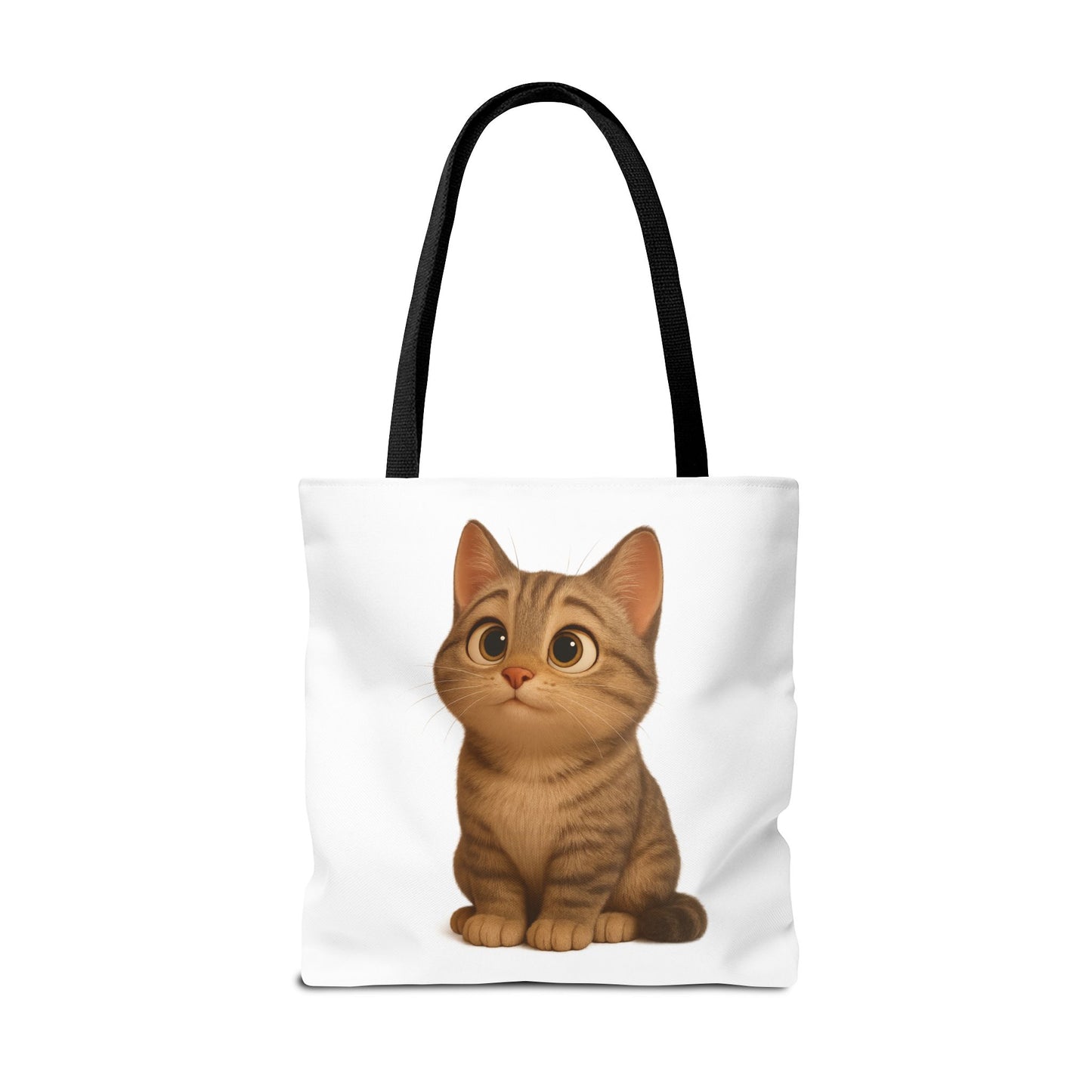 Cute Cat Tote Bag - Perfect for Animal Lovers, Eco-Friendly Carryall, Beach Bag, Shopping Tote, Gift for Cat Owners