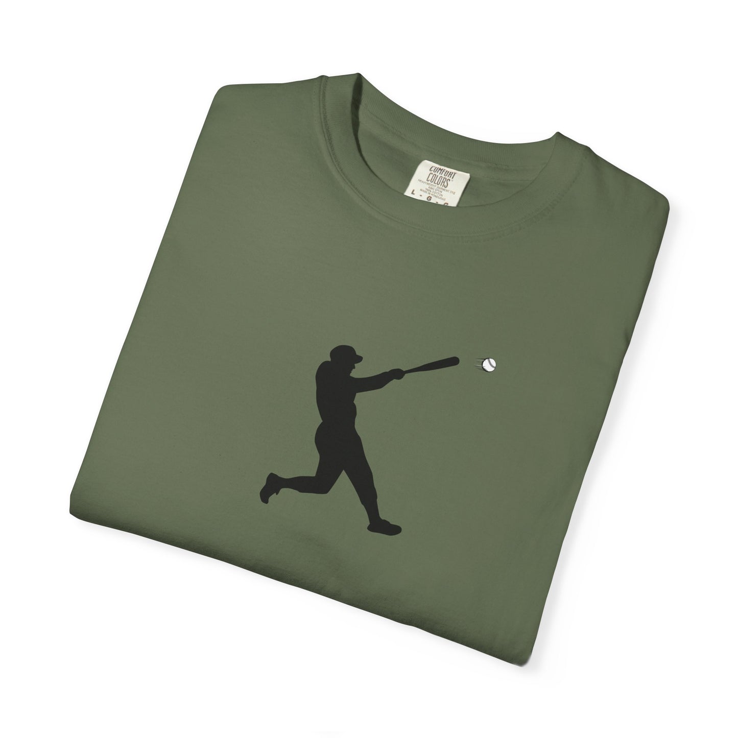 Sporty Garment-Dyed T-Shirt for Baseball Lovers, Casual Tee, Unisex Sports Shirt, Perfect Gift for Athletes, Outdoor Activities