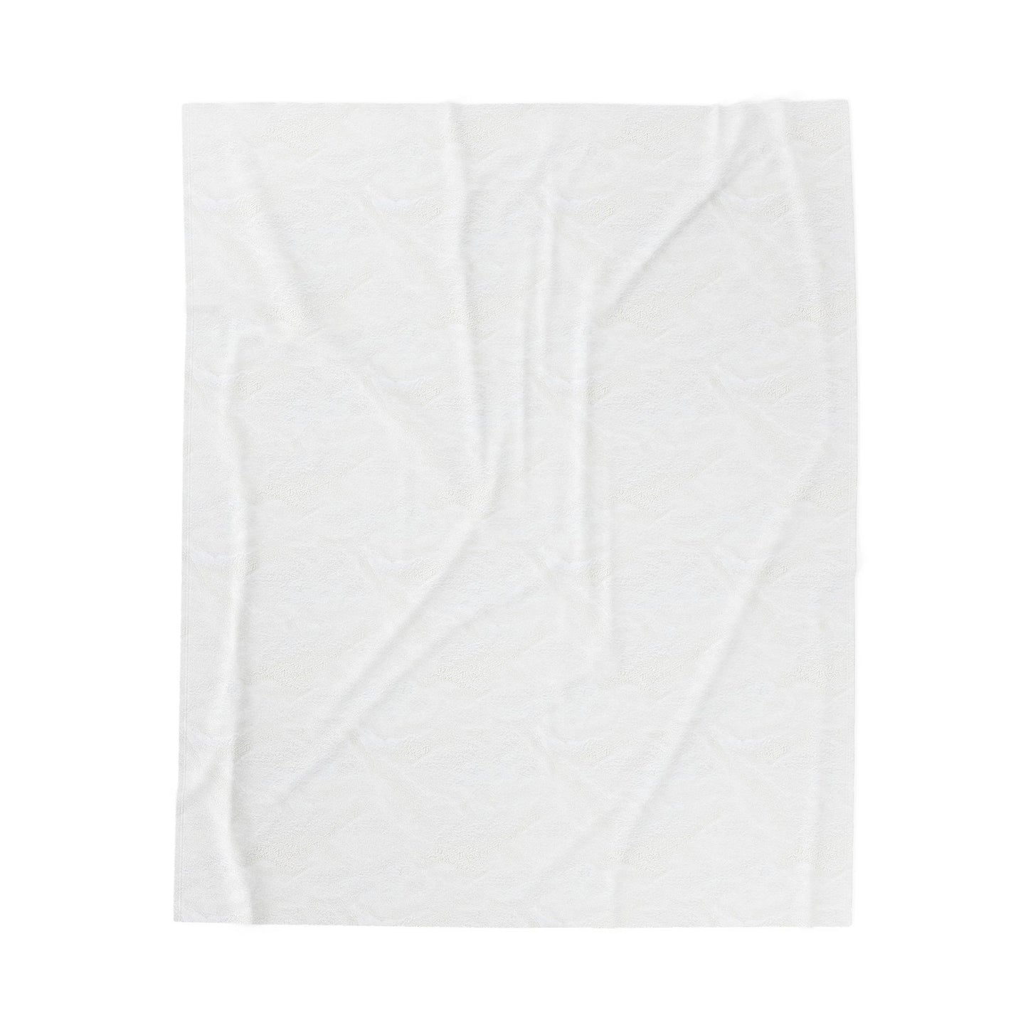 Cozy Velveteen Plush Blanket - Soft Textured Throw for Relaxation & Comfort